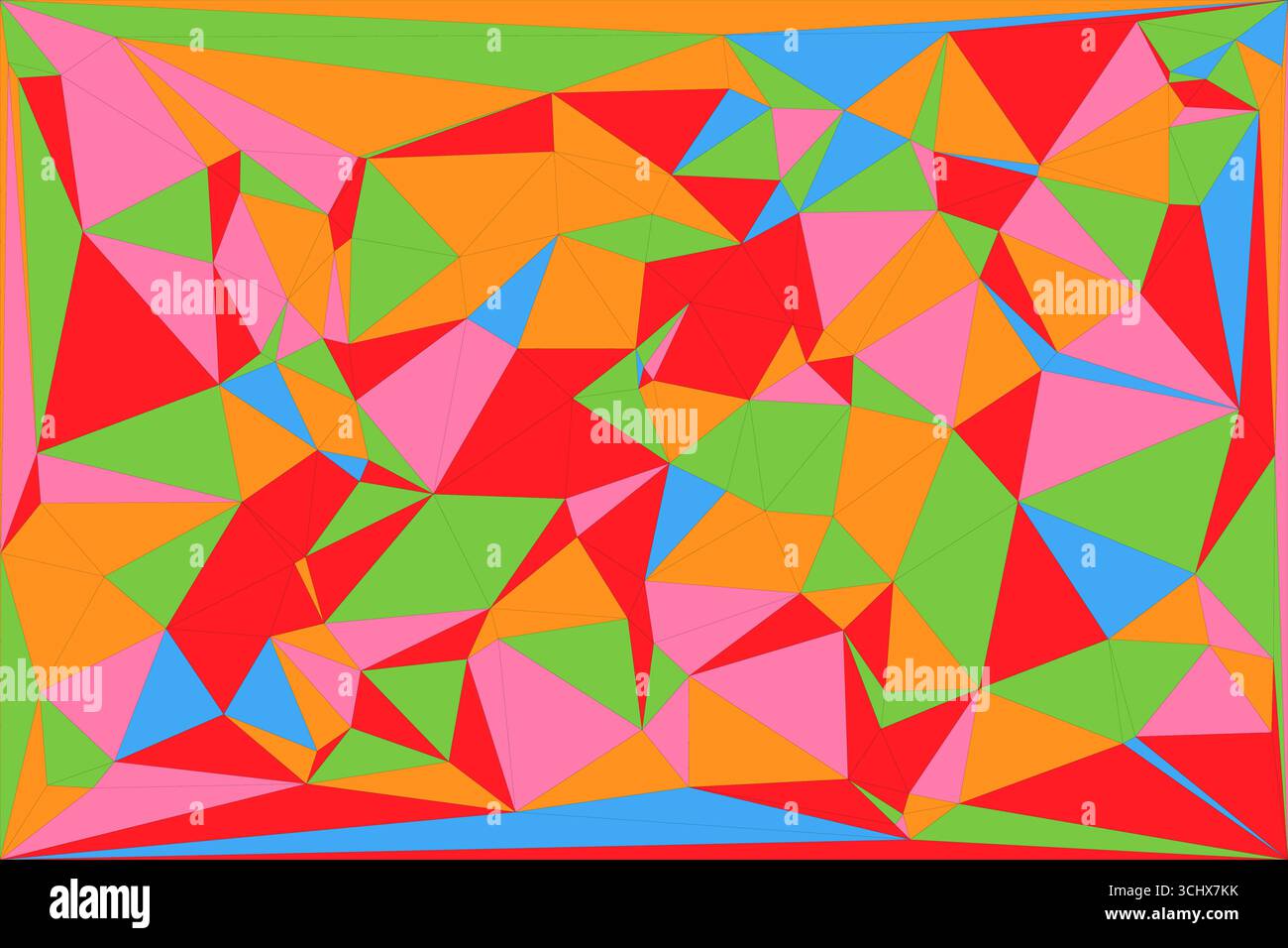 Polygonal mosaic with gradient color abstract geometric background. Low Poly background design. Technology low Poly background. Stock Vector