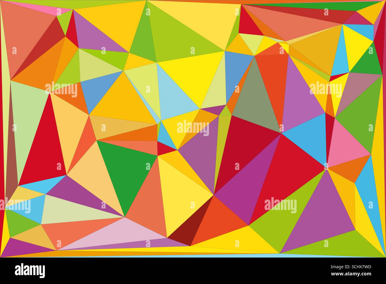 Polygonal mosaic with gradient color abstract geometric background. Low Poly background design. Technology low Poly background. Stock Vector