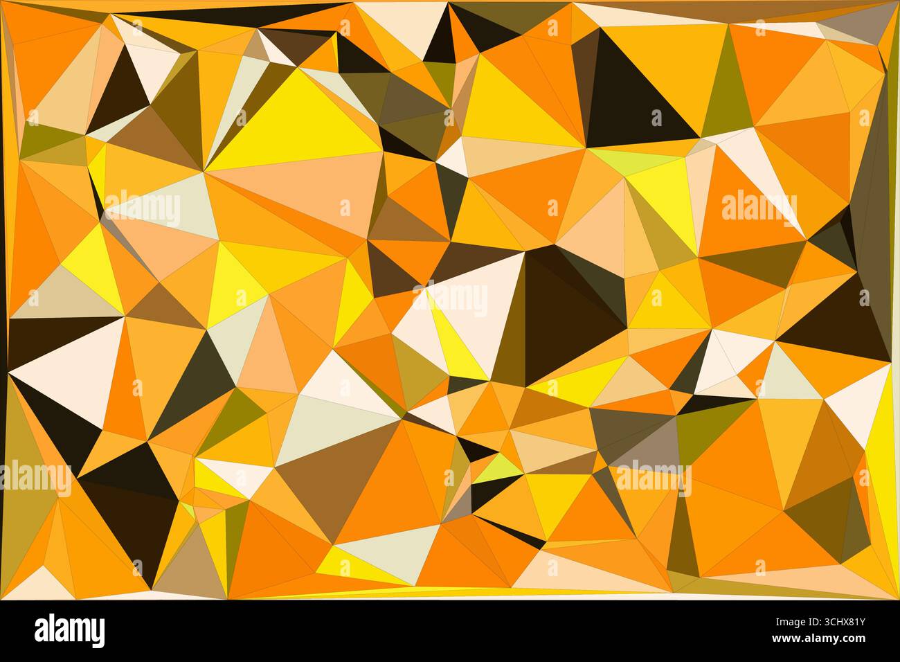 Polygonal mosaic with gradient color abstract geometric background. Low Poly background design. Technology low Poly background. Stock Vector