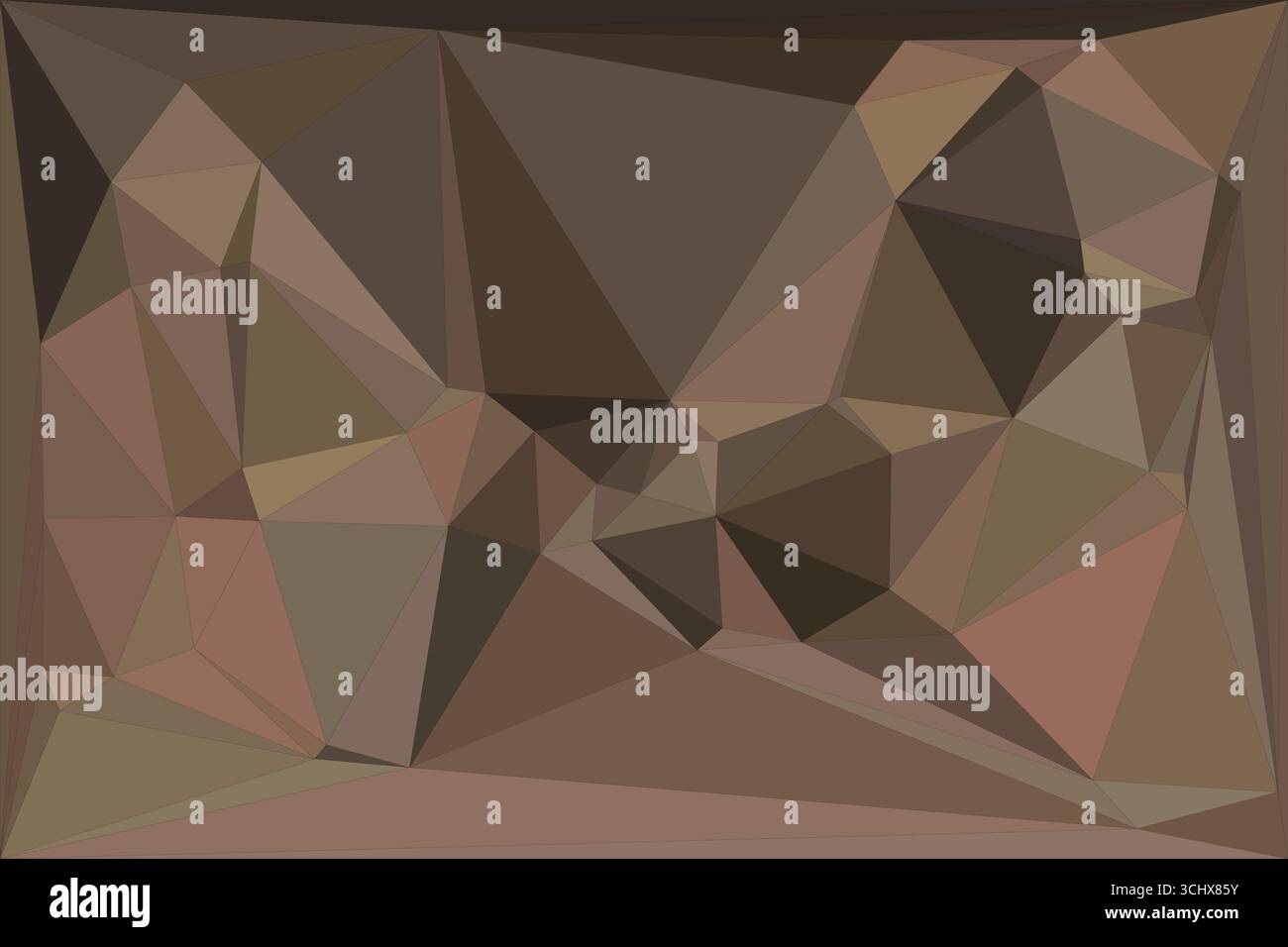 Polygonal mosaic with gradient color abstract geometric background. Low Poly background design. Technology low Poly background. Stock Vector