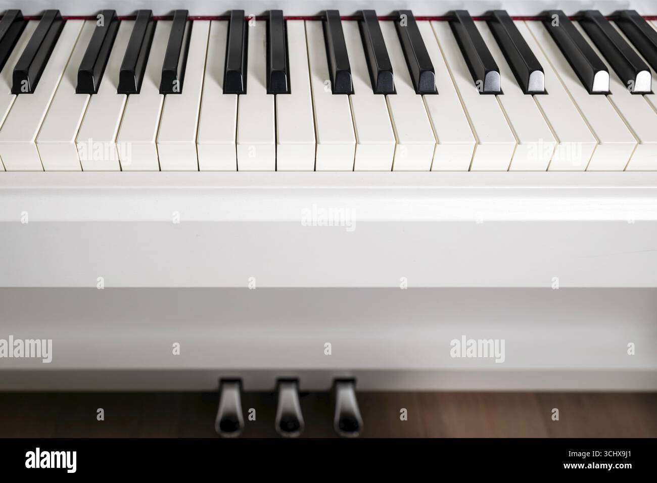 Symbol photo piano keyboard Stock Photo