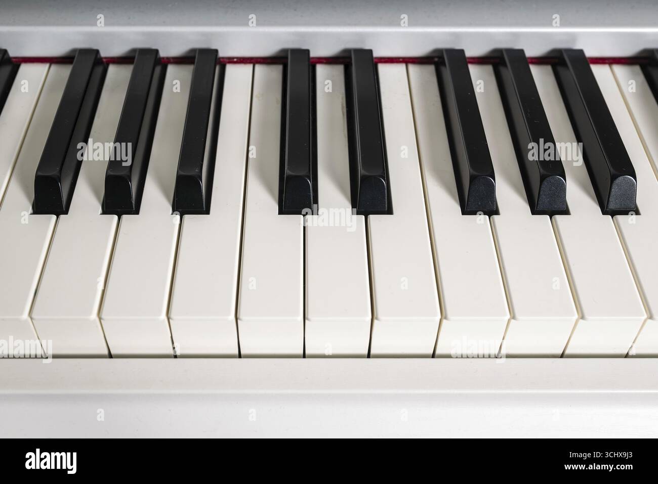 Symbol photo piano keyboard Stock Photo