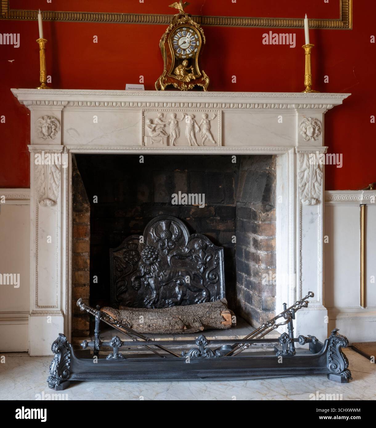 Attingham Park, Atcham, Shrewsbury, Shropshire, England, UK - interior ...