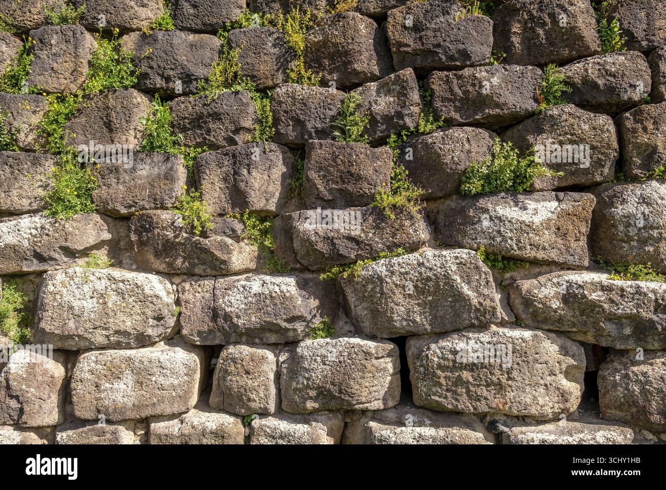 Sardinia, Nuraghic people, monument Nuraghe Santu Antine, prehistoric ...