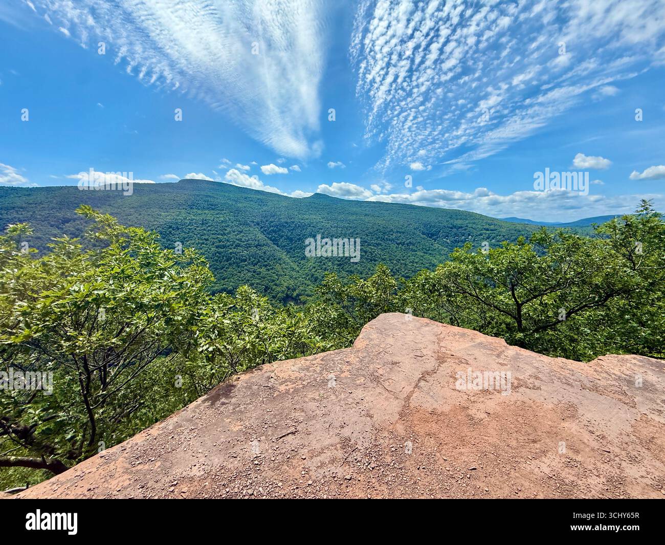 Catskill Point A challenging walk hike from North South Lake Escarpment trail lto ...
