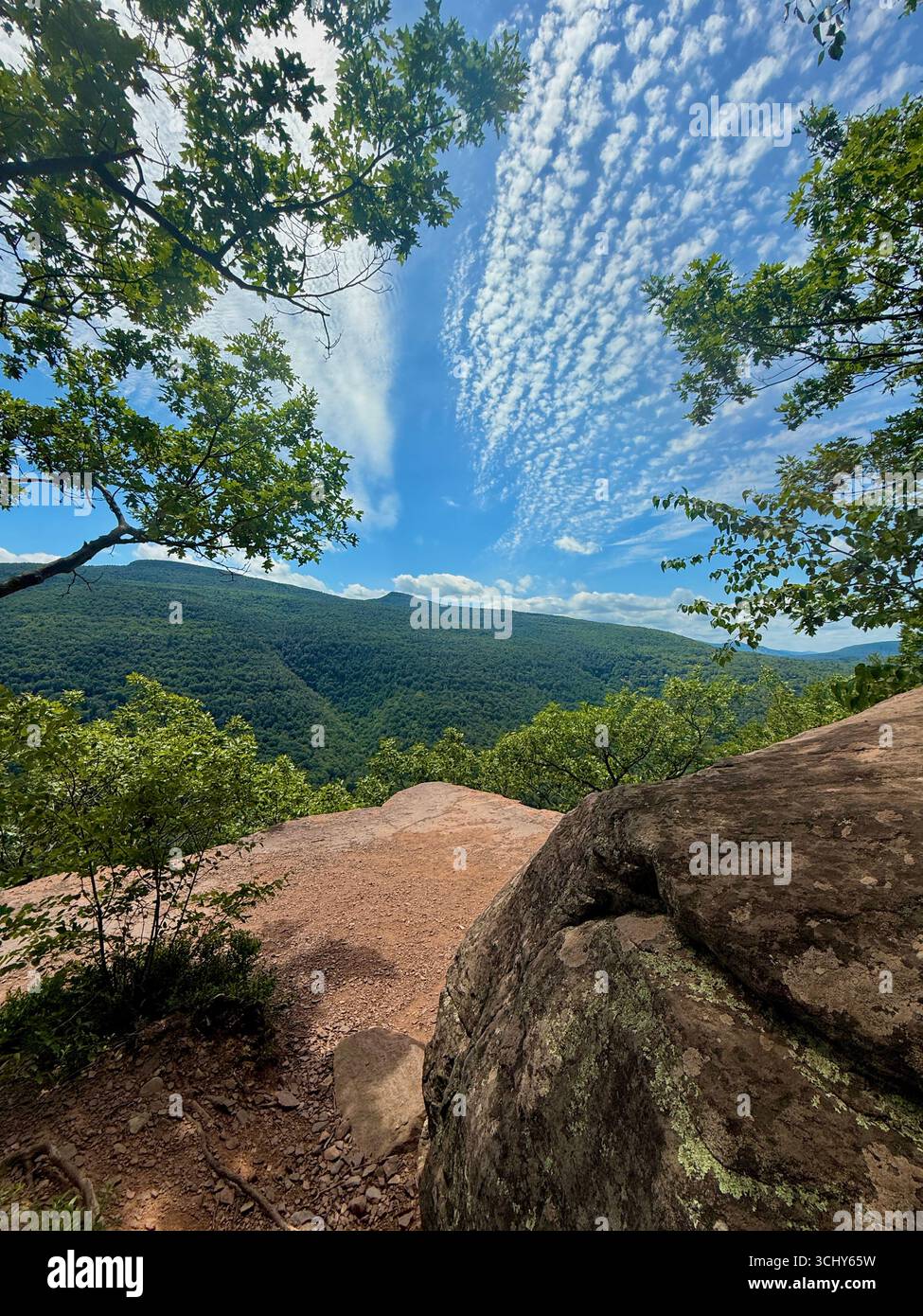 Catskill Point A challenging walk hike from North South Lake Escarpment trail lto ...