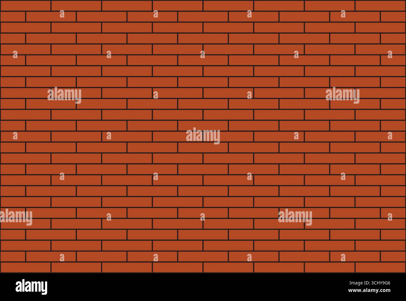 A seamless brick wall texture with a repeating pattern of rectangular ...
