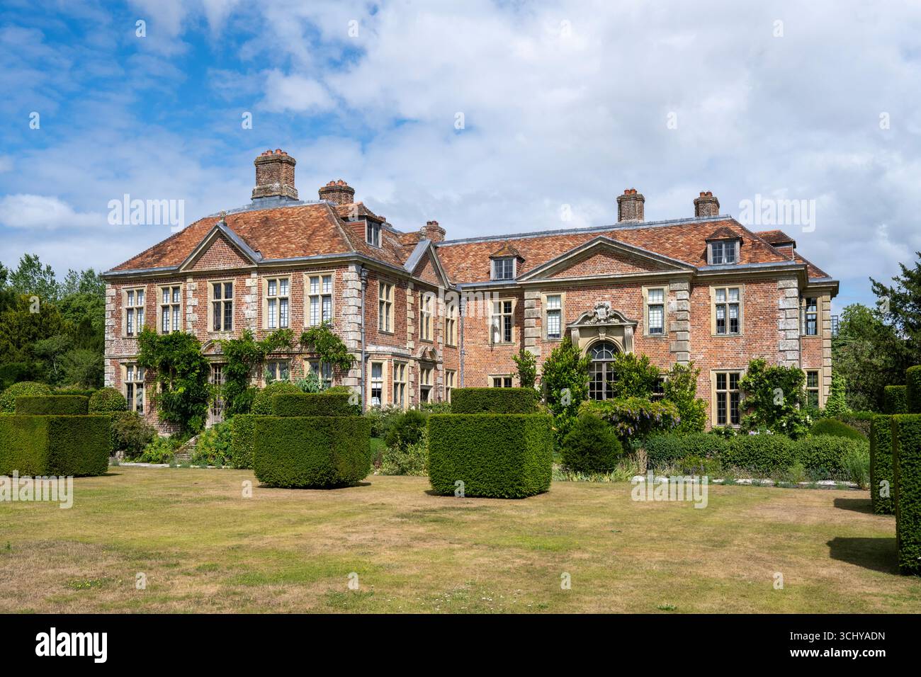 Heale House, a brick built manor house, Woodford, Salisbury, Wiltshire ...
