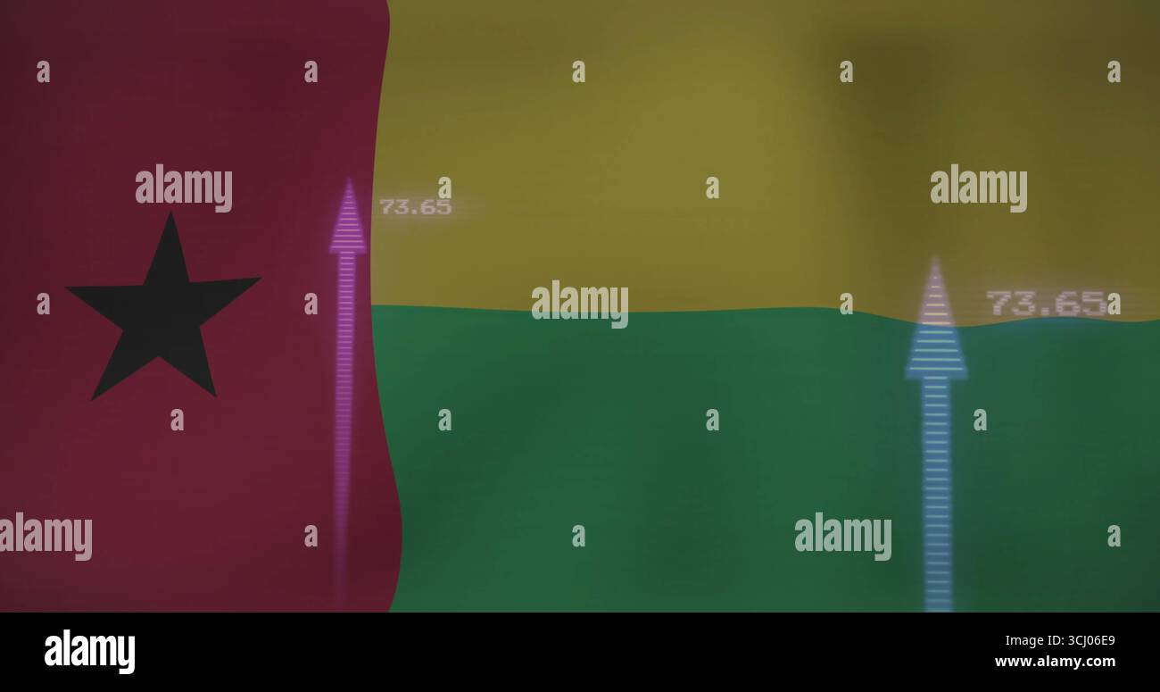 Guinea bissau vertical flag hi-res stock photography and images - Alamy