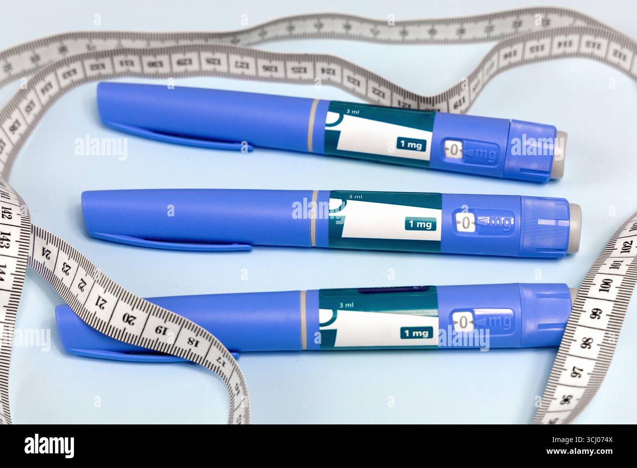Modern Ozempic injector pen for health care. High quality photo Stock Photo