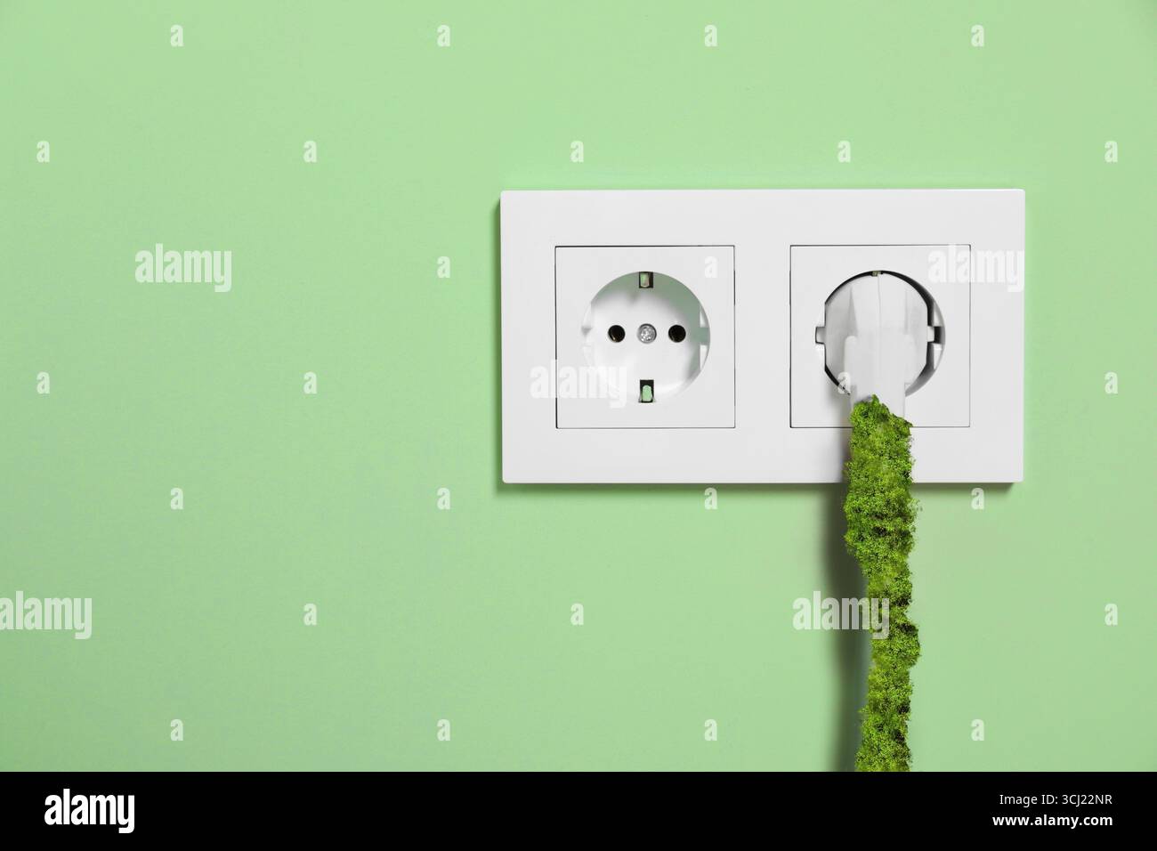 Environmental repair plug and socket green hi-res stock photography and ...