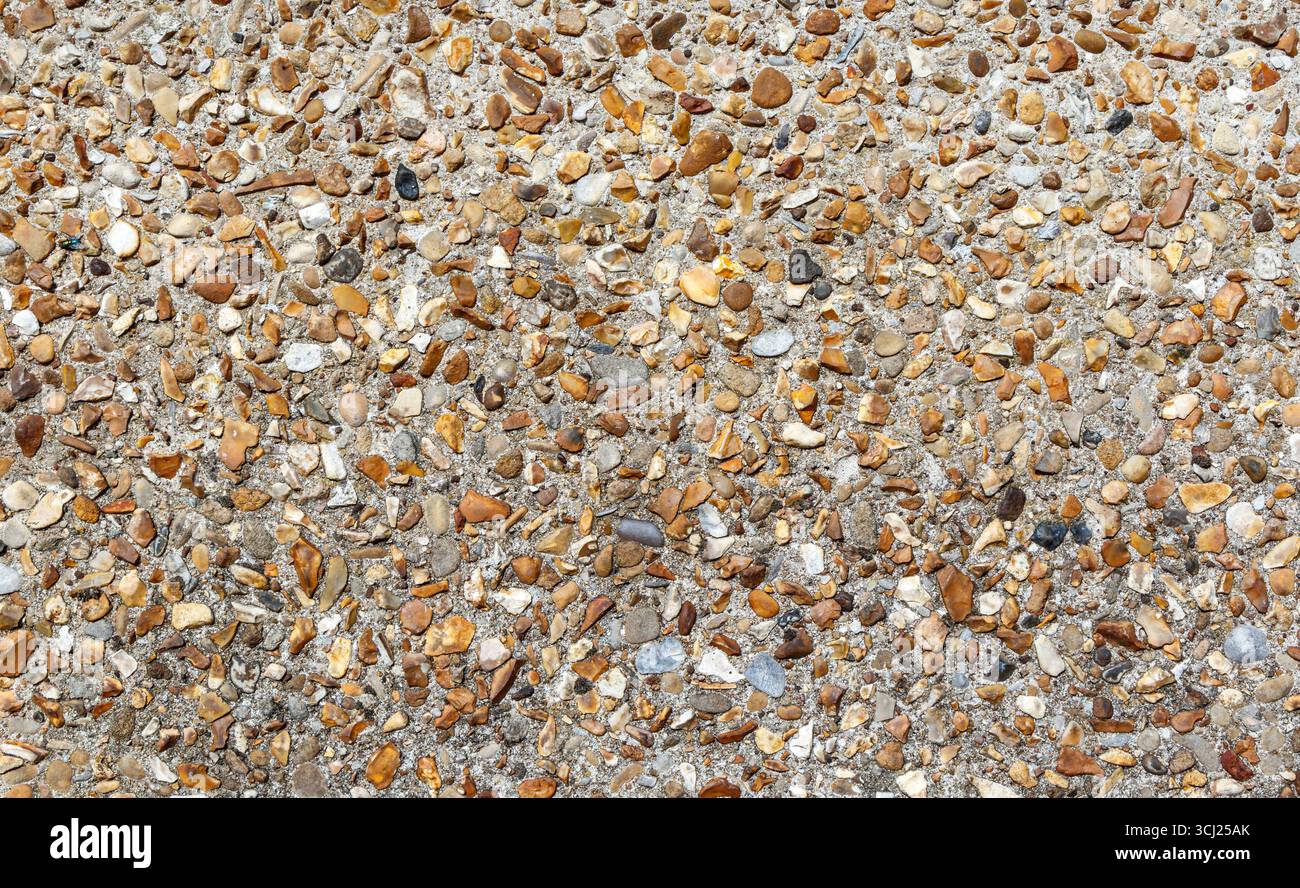 Close-up of a pebble-dash wall, London, UK Stock Photo - Alamy