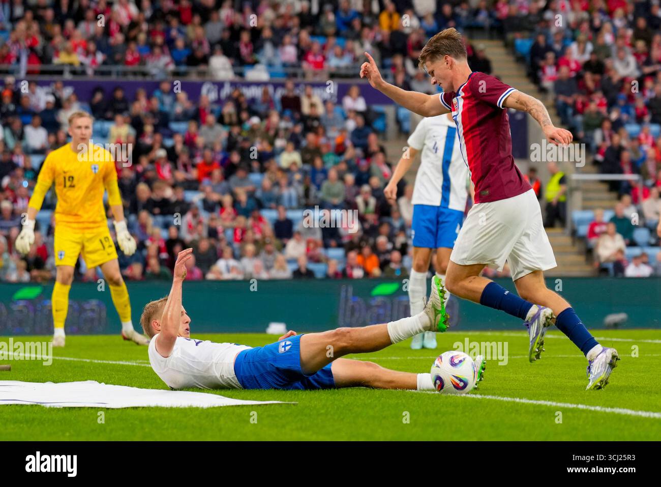 Oslo 20250904. Norway's David Møller Wolfe during the private ...