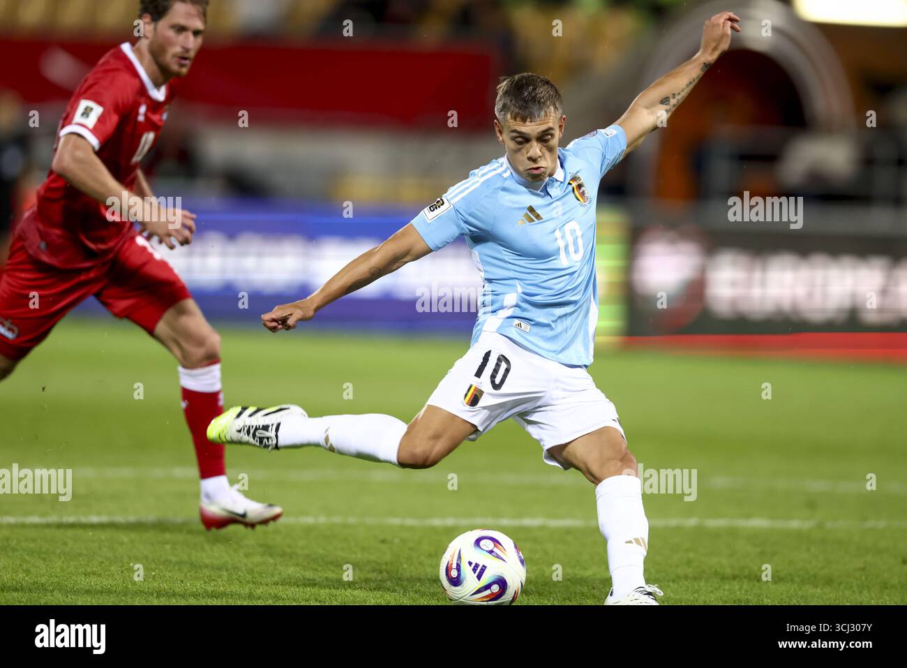 Belgium s Leandro Trossard Pictured During A Soccer Game Between belgium-s-leandro-trossard-pictured-during-a-soccer-game-between