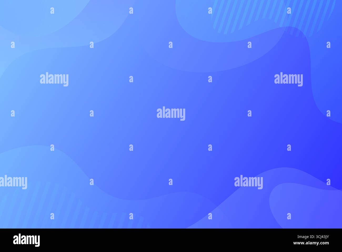 Fluid shape banner design background. Liquid blue gradient template. Stock Vector