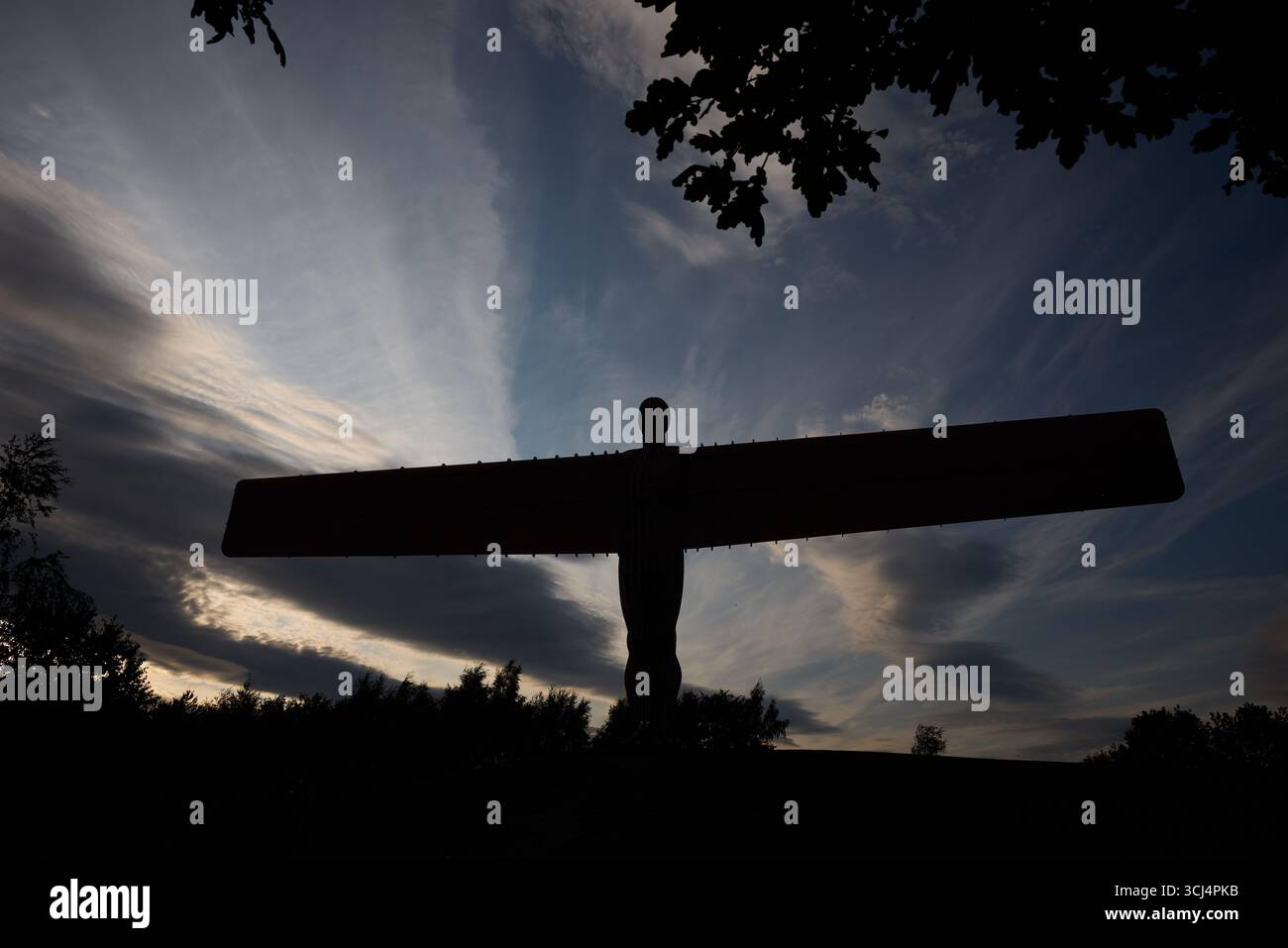 The Angel of the North by Antony Gormley, Newcastle Stock Photo - Alamy