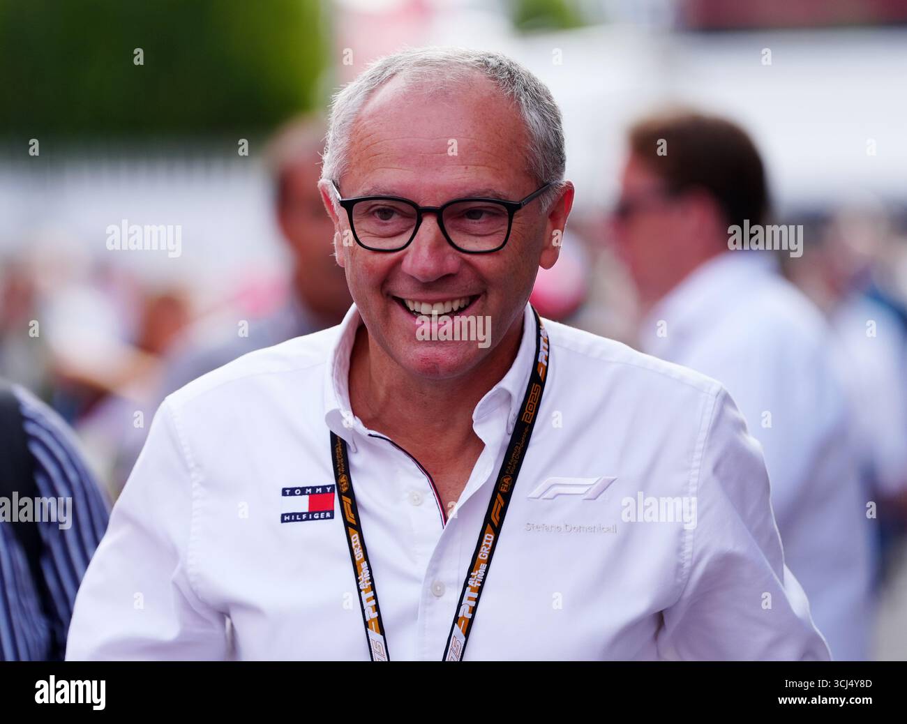 CEO of Formula 1 Stefano Domenicali ahead of practice at Monza, ahead ...