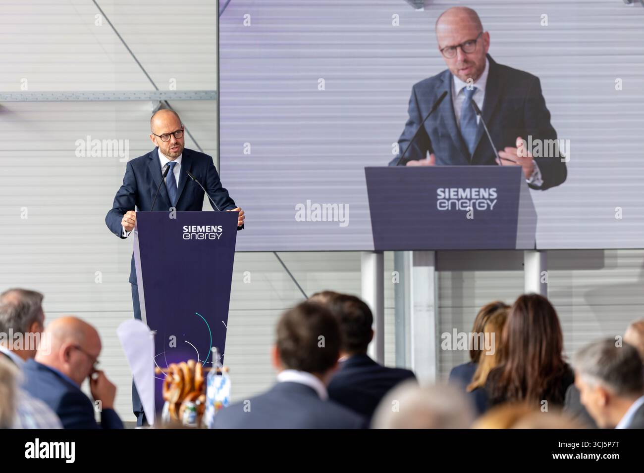 Nuremberg, Germany. 05th Sep, 2025. Christian Bruch, CEO of Siemens ...