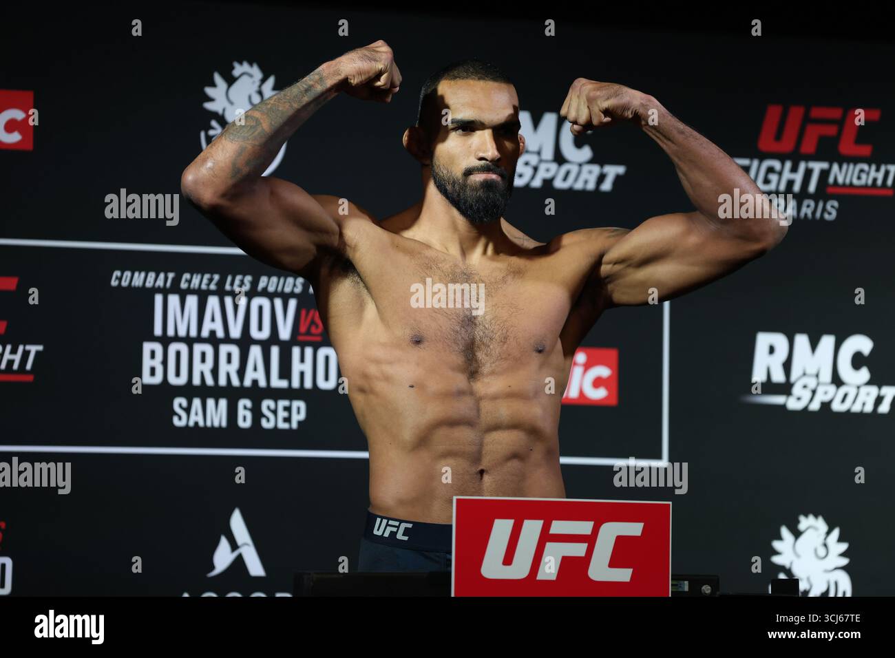 Paris, Paris, France. 5th Sep, 2025. Brendson Ribeiro poses on the ...
