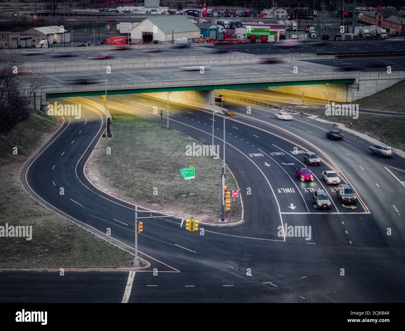 Driscoll Bridge NJ Stock Photo