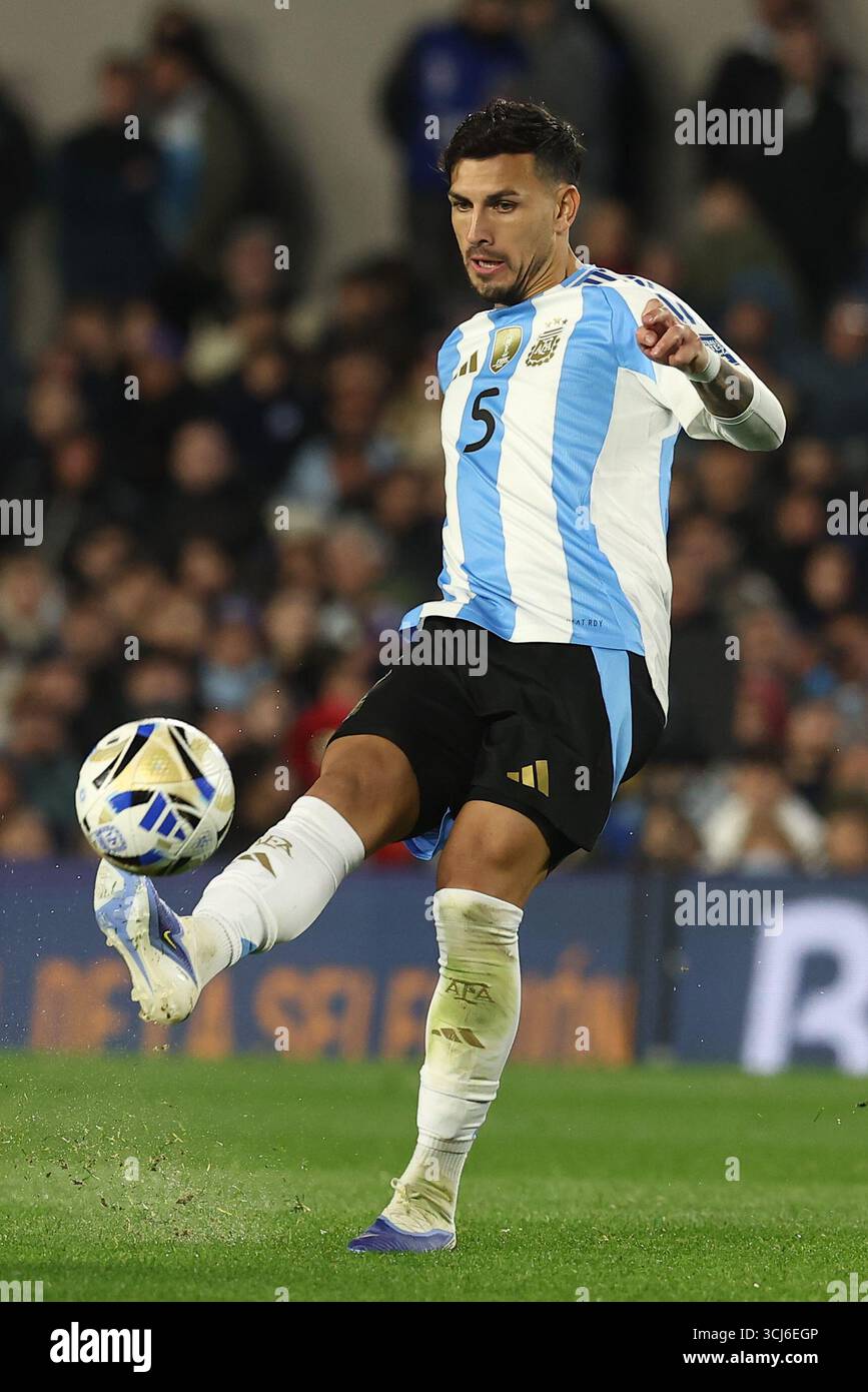 Argentina s Midfielder Leandro Paredes Looks On During The South Argentina s Midfielder Leandro Paredes Looks On During The South