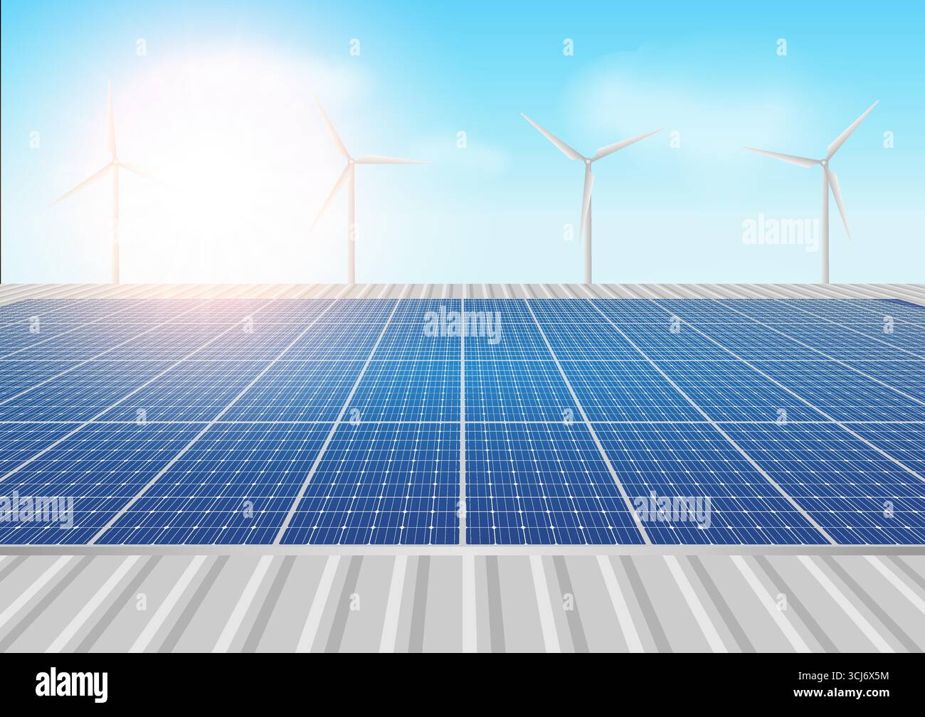 Wind mill roof Stock Vector Images - Alamy