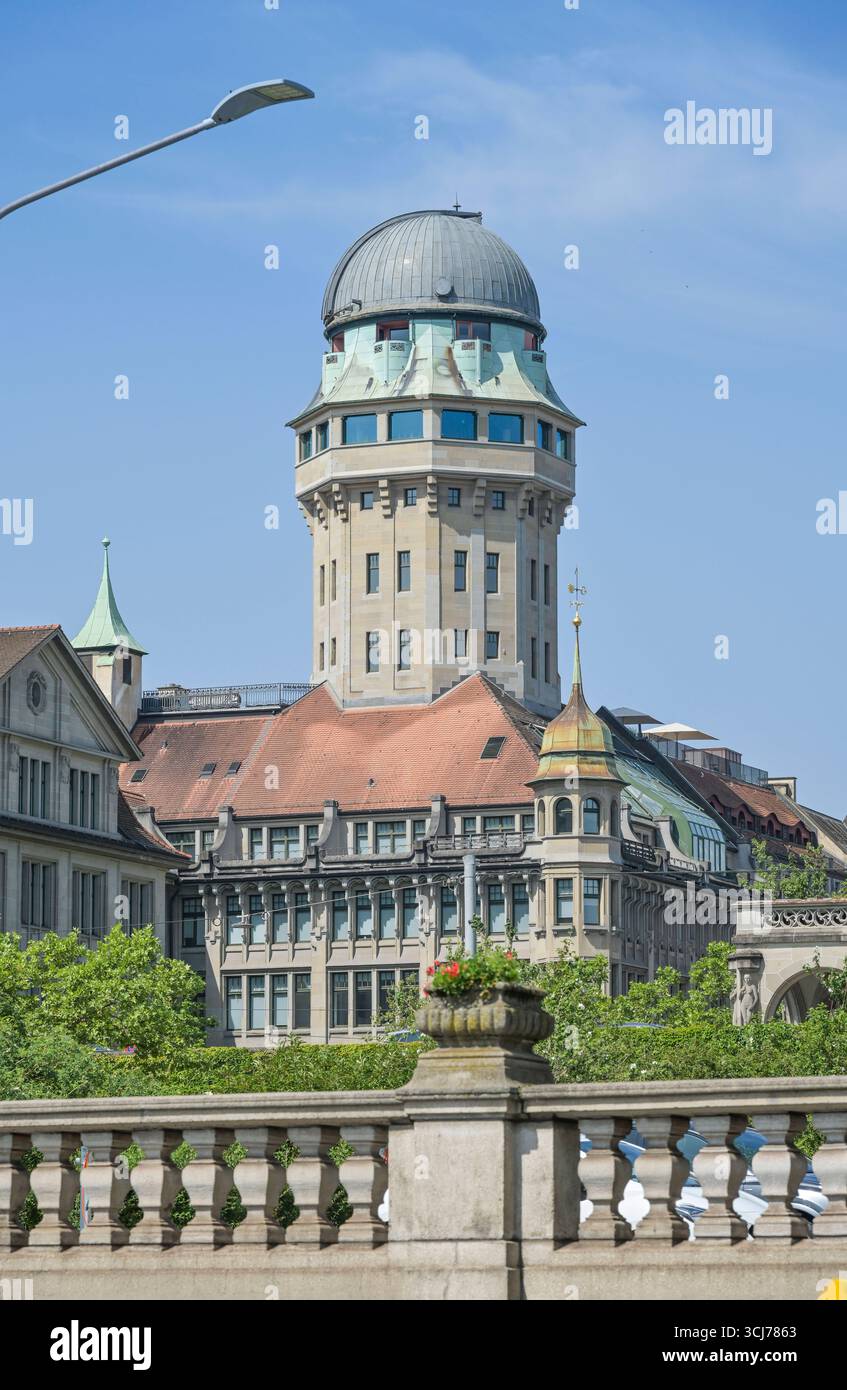 Urania-Sternwarte, Uraniastraße, Zürich, Schweiz *** Urania Observatory ...