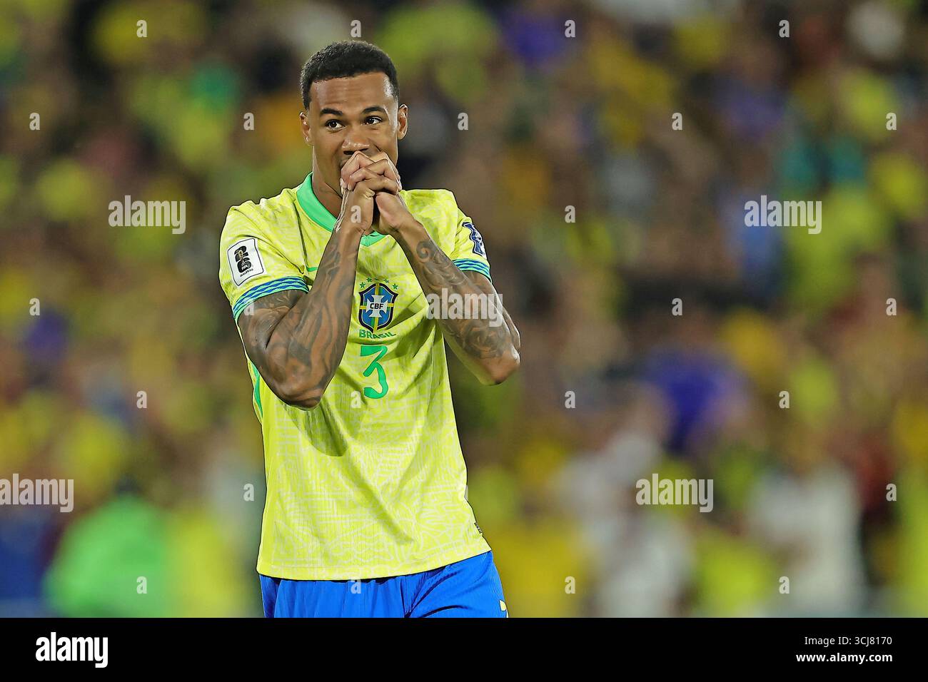 4th September 2025 Rio De Janeiro Brazil Gabriel Magalhaes Of Brazil 4th-september-2025-rio-de-janeiro-brazil-gabriel-magalhaes-of-brazil