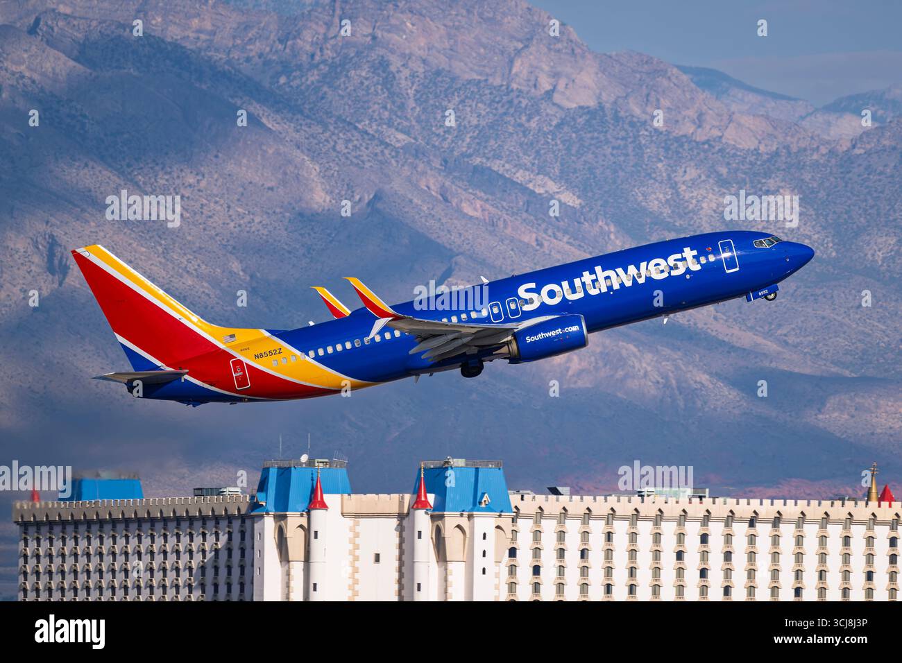 Harry Reid Airport 8-30-2025 Las Vegas NV USA Southwest Airlines Boeing ...