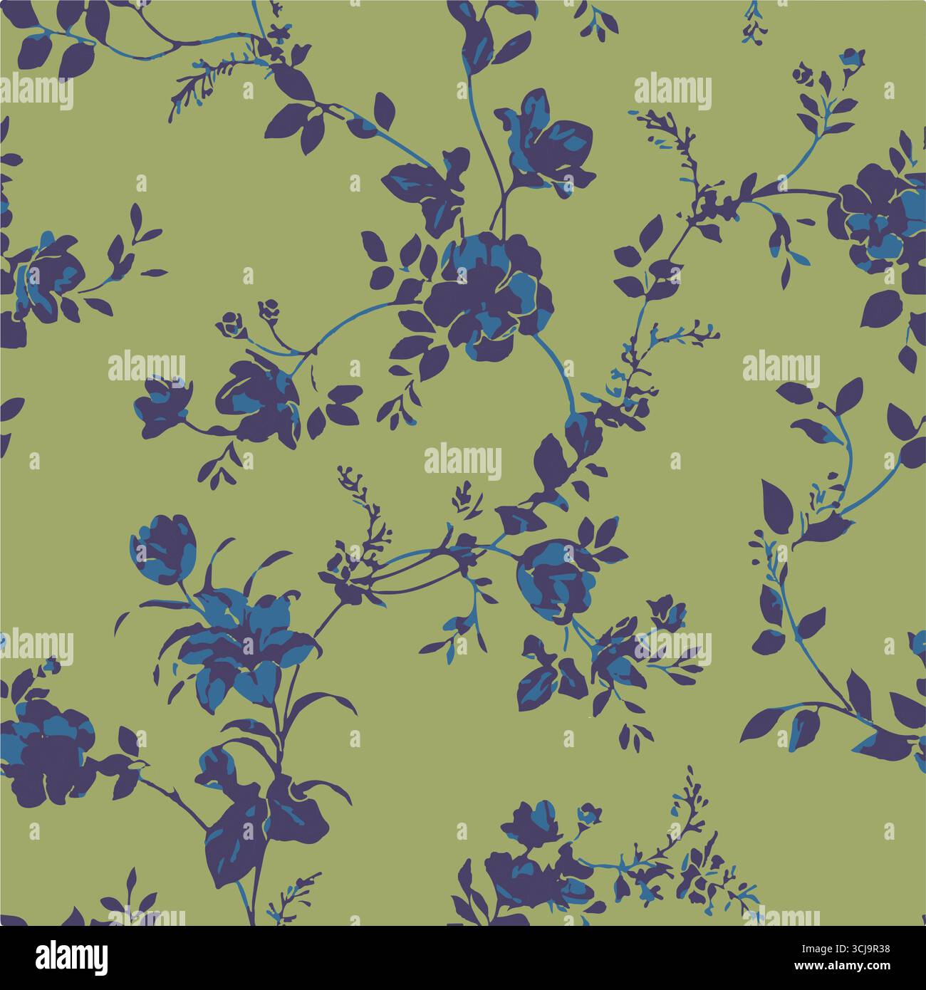 Big flowers pattern, upscale floral pattern. graphical textures floral ...