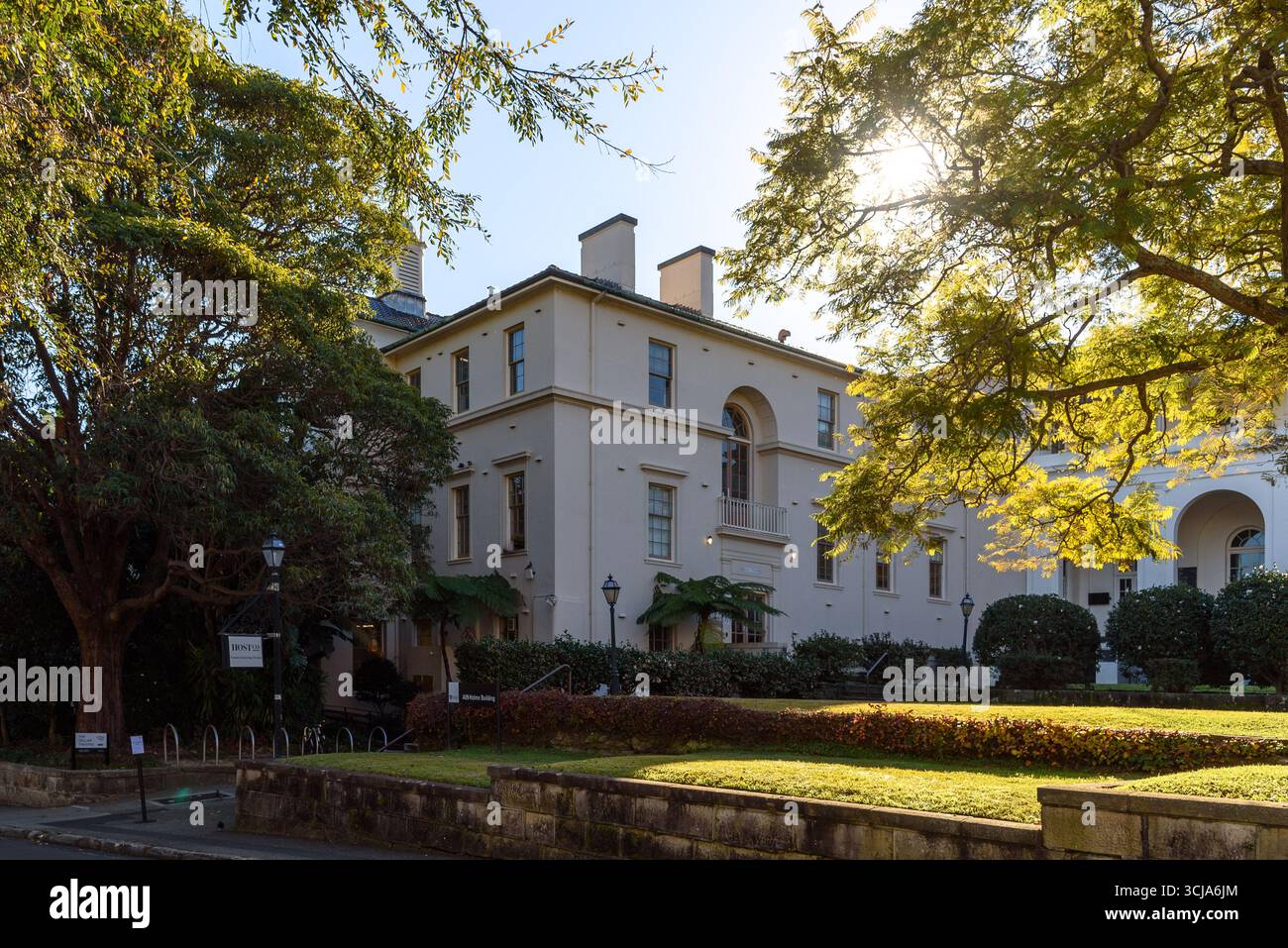 The Heydon Laurence Building on the University of Sydney Campus Stock Photo