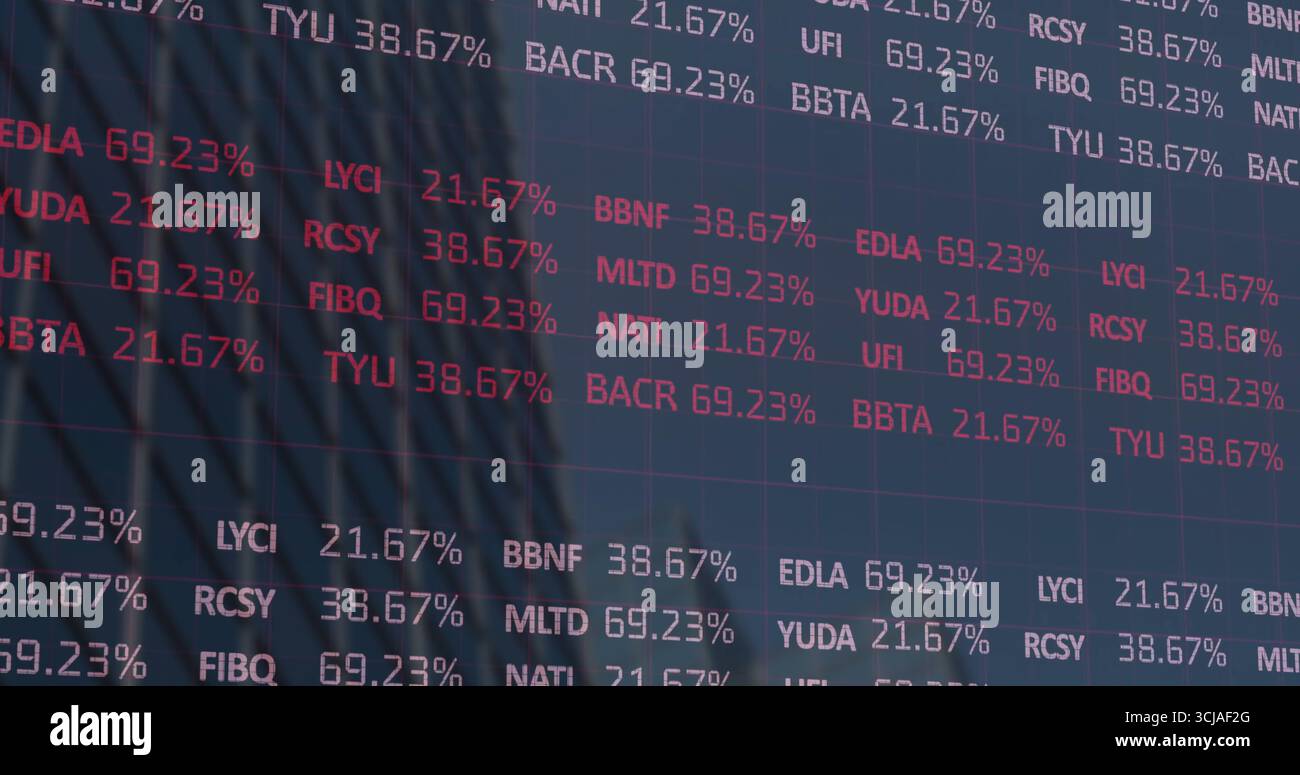 Stock market board digital hi-res stock photography and images - Alamy