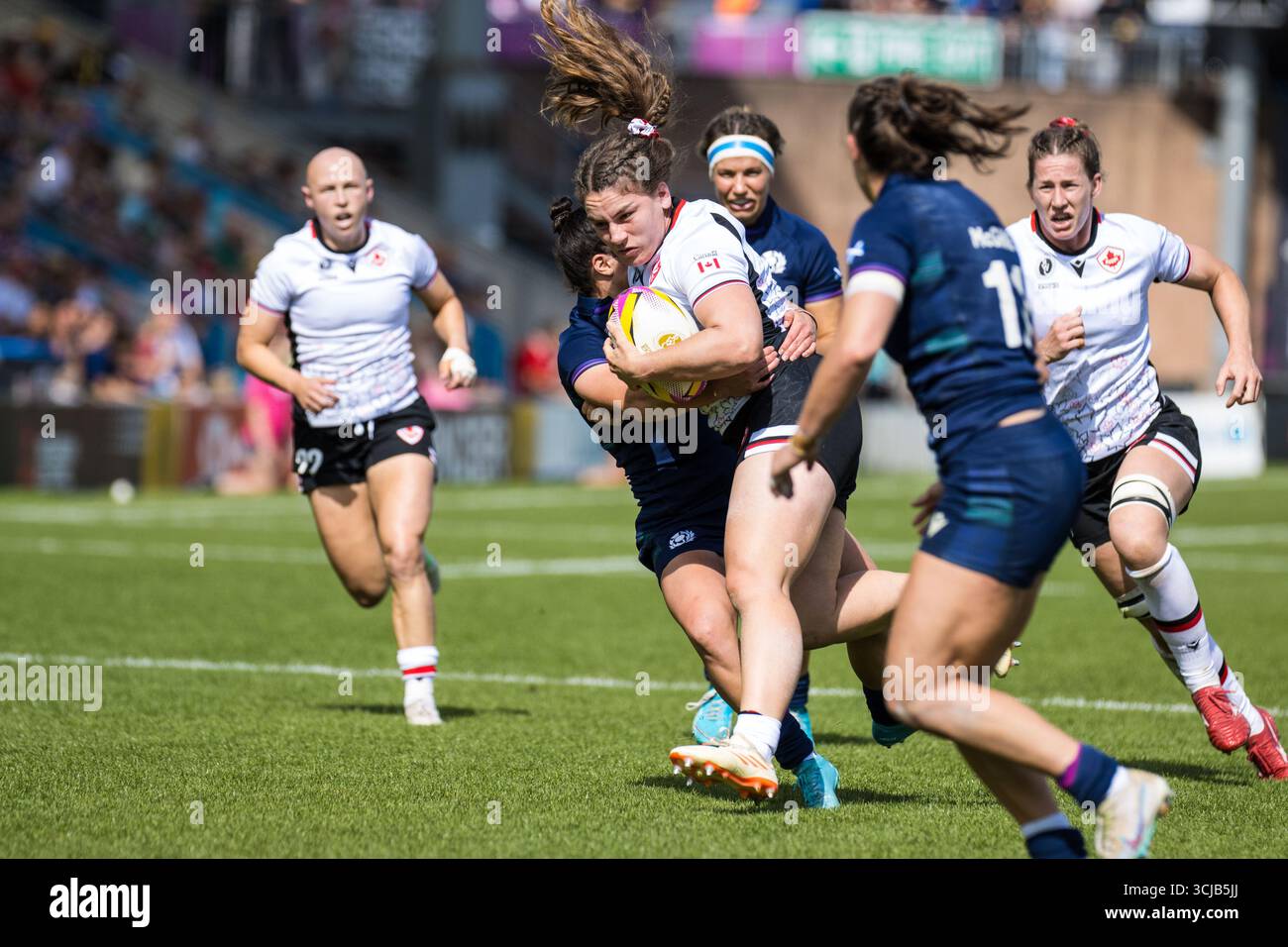 London, UK. 06th Sep, 2025. Olivia Apps (Scrum-half - Canada and ...
