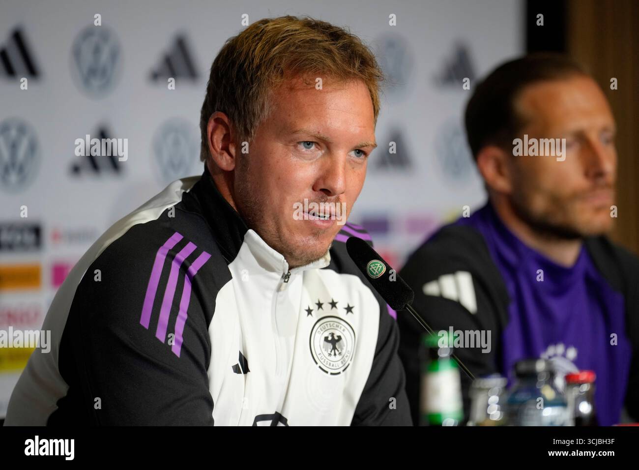 Germany s Head Coach Julian Nagelsmann Attends A Press Conference In Germany s Head Coach Julian Nagelsmann Attends A Press Conference In
