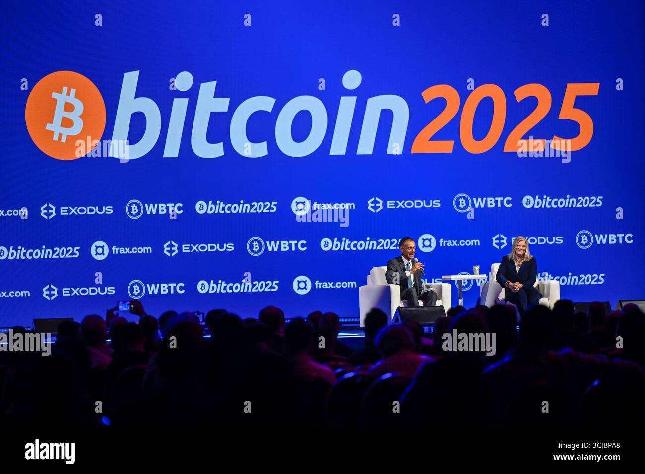Paul Grewal, Chief Legal Officer at Coinbase, participates in the State of  Crypto Summit, in New York, Thursday, June 12, 2025. (AP Photo/Richard Drew  Stock Photo - Alamy