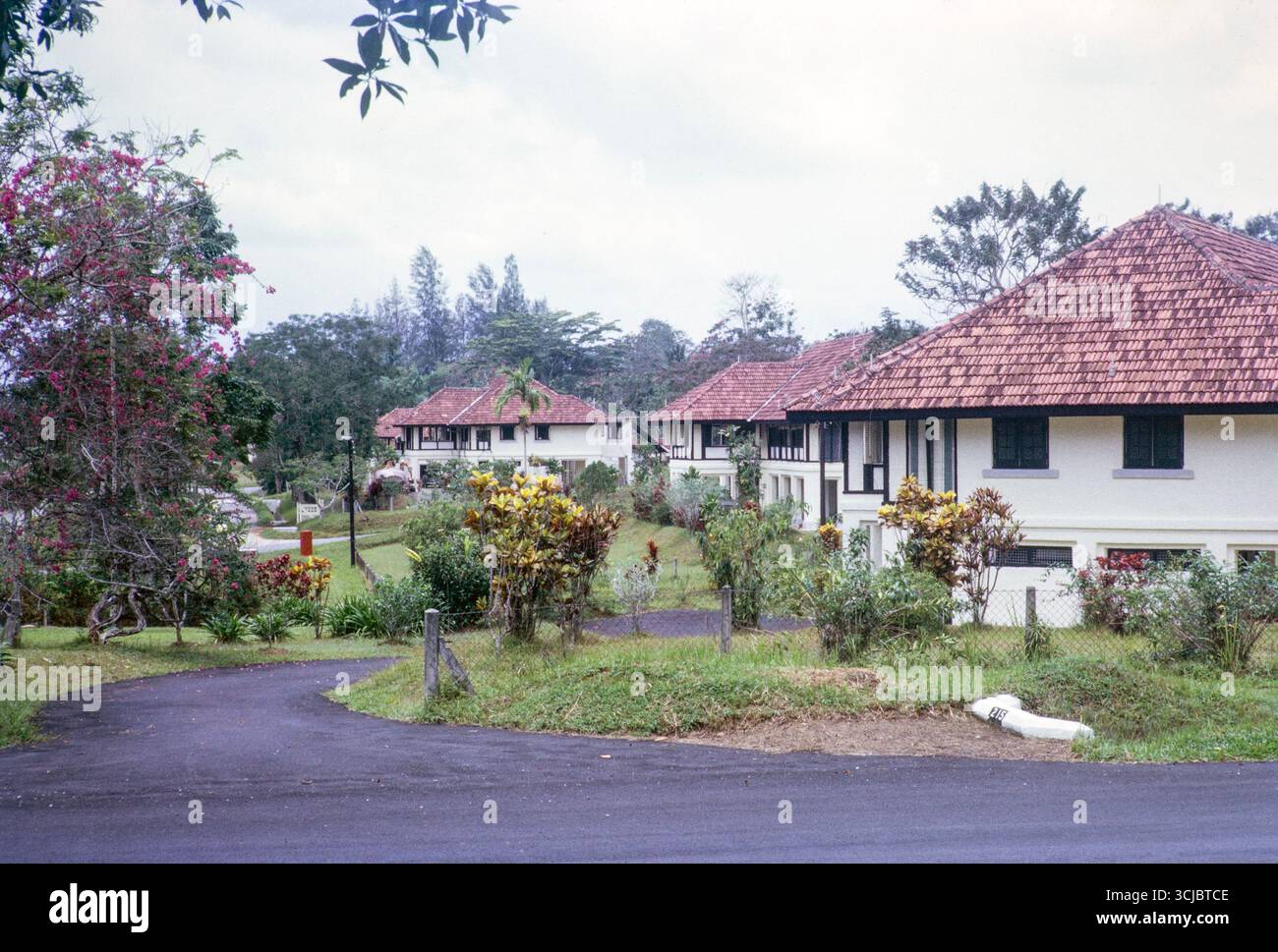 British colonial architecture of residential military buildings ...