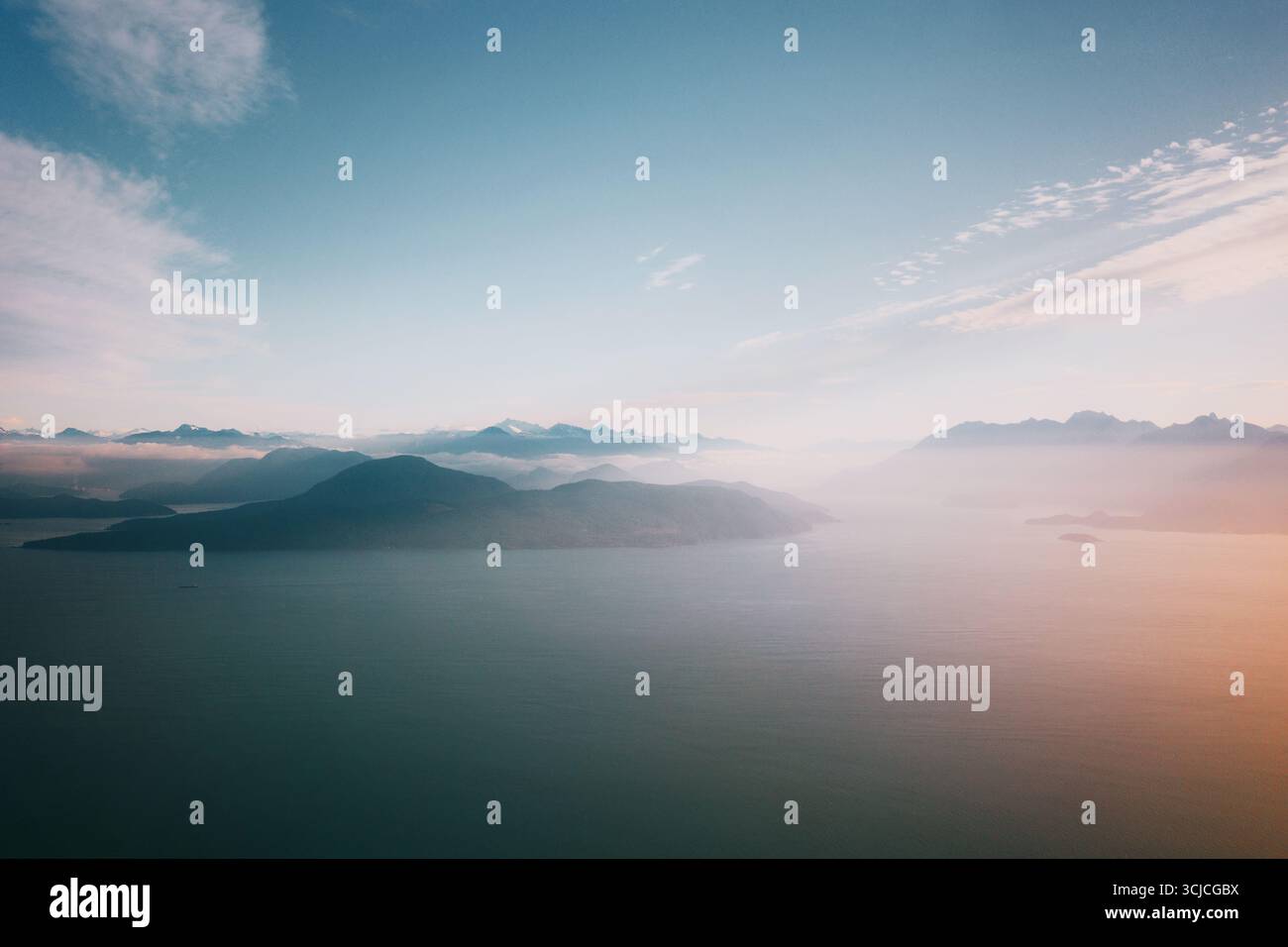 Aerial view showcases calm body hi-res stock photography and images - Alamy