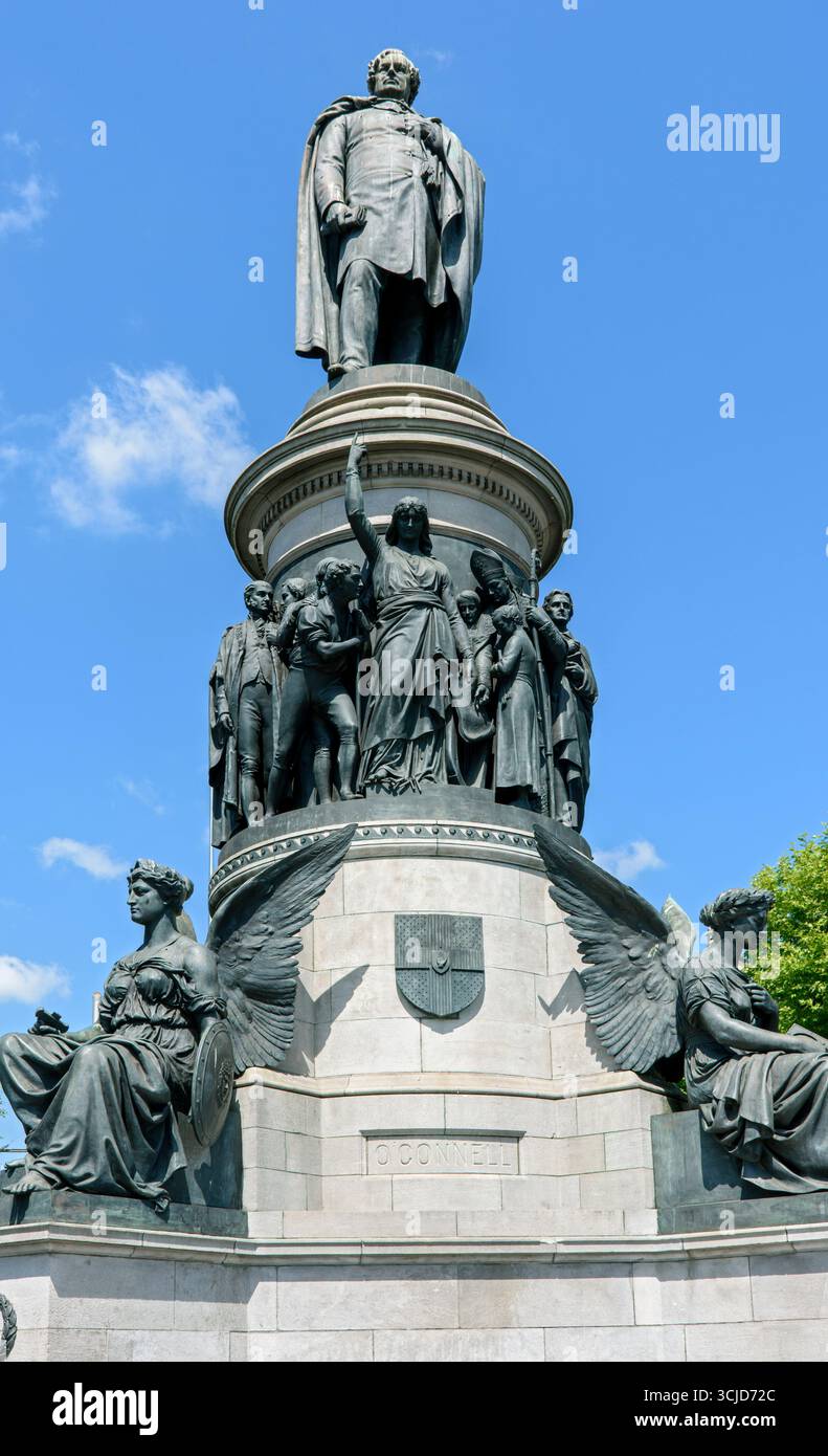 The Daniel O'Connell Monument, O'Connell Street Lower, Dublin