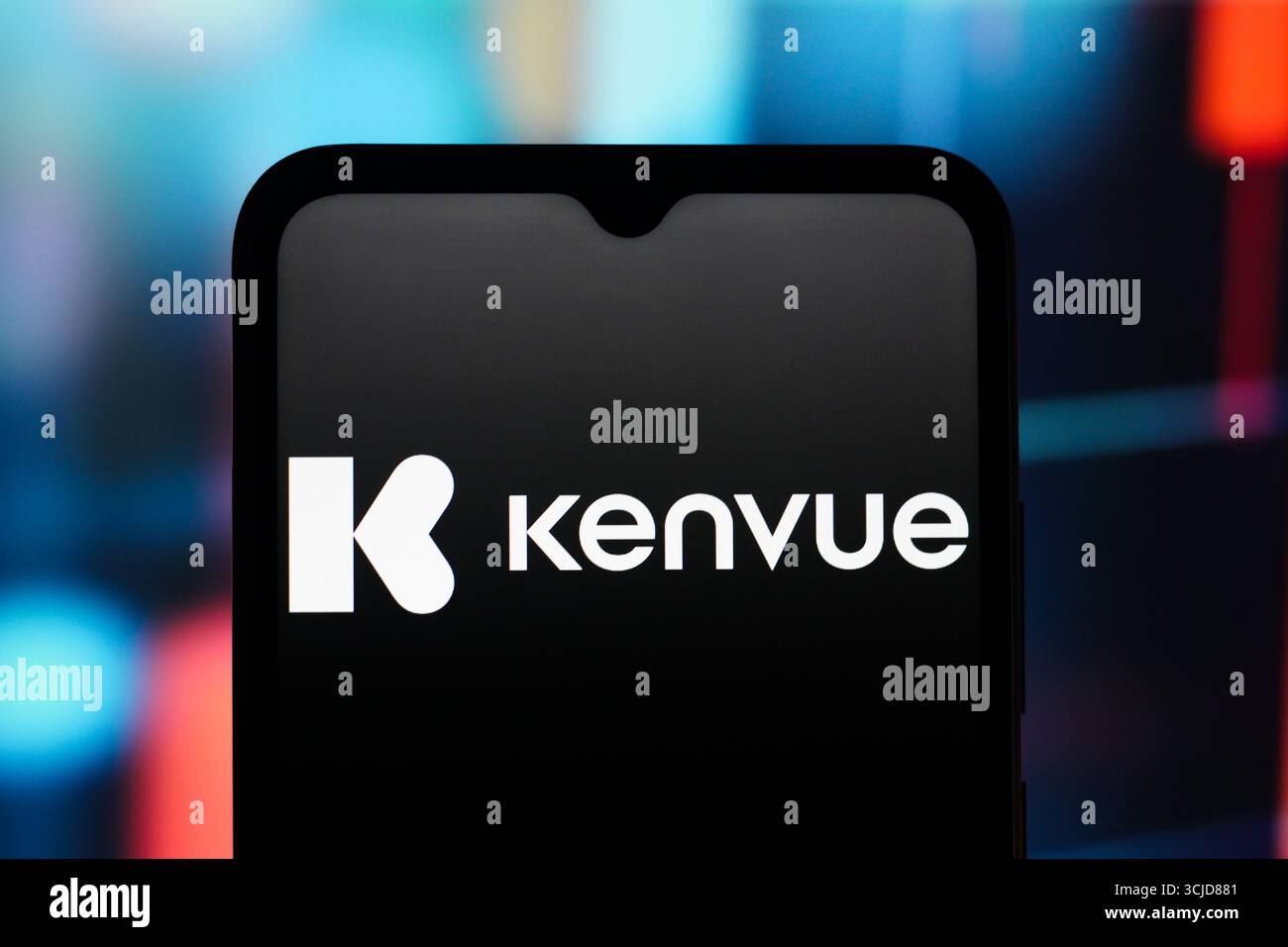 Kenvue Indesign In this photo illustration, the Kenvue logo is seen displayed on a ...