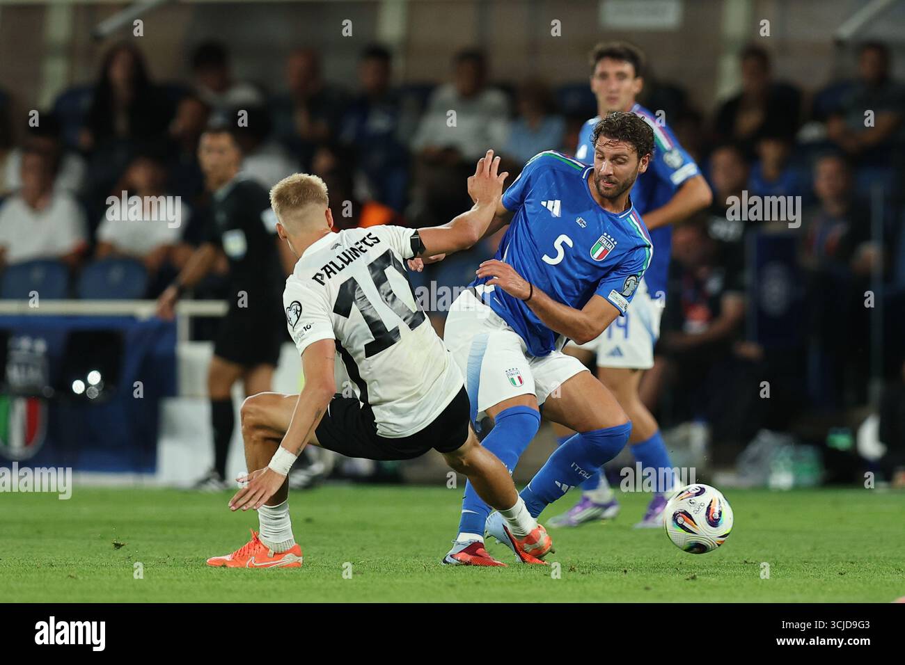 Palumets Manuel Locatelli (Italy)Kevor Palumets (Estonia) during the Fifa World ...