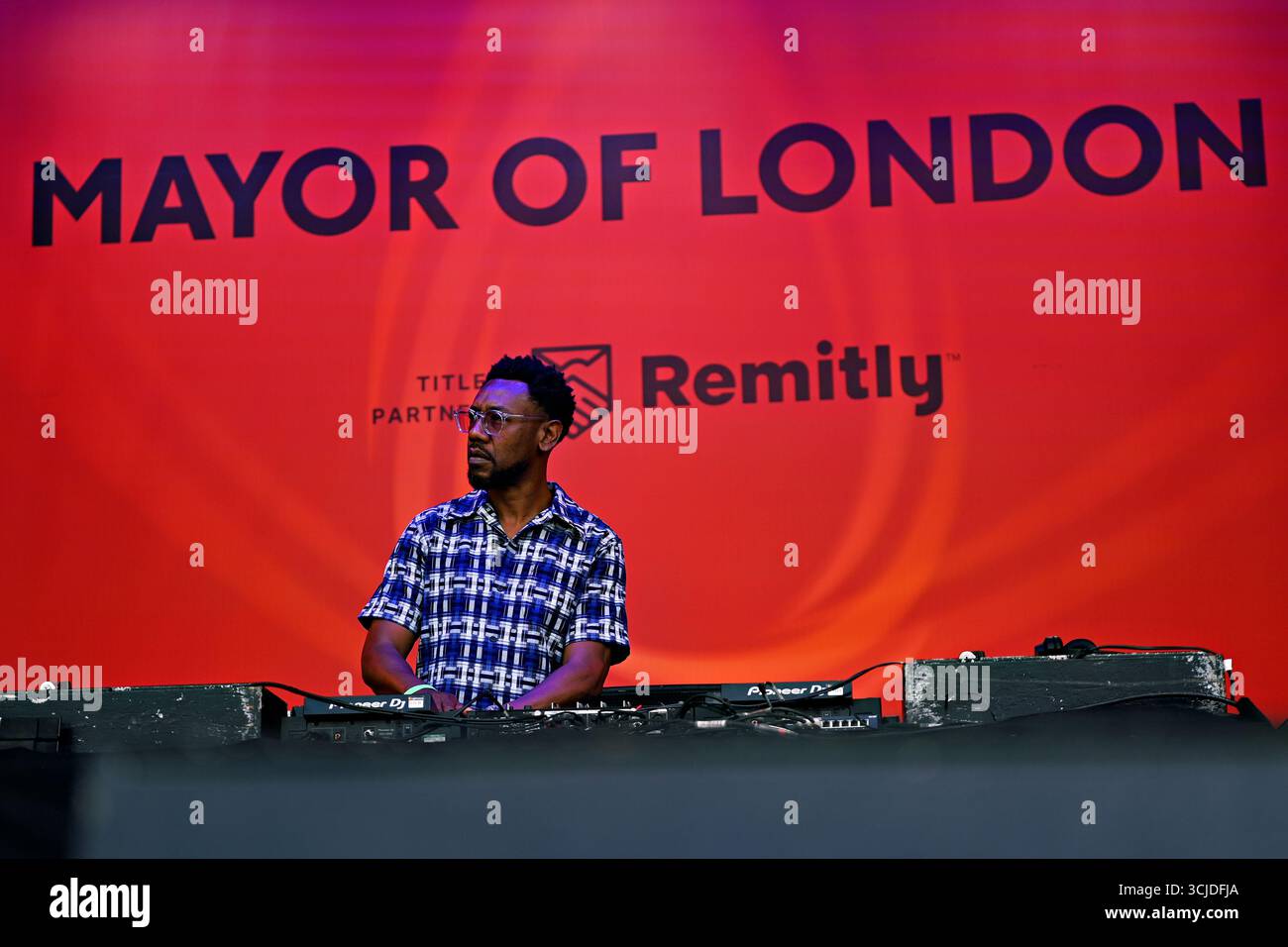 London, UK. 6th Sep, 2025. Wookie performed at Sadiq Khan, the Mayor of London, is hosting Black On The Square 2025, a celebration of Black culture and creativity that features music, dances, DJs and MCs, and delicious African and Caribbean street foods in Trafalgar Square, London, UK. (Photo by ������/See Li/Picture Capital) Credit: See Li/Picture Capital/17�Թ����� Live News Stock Photo