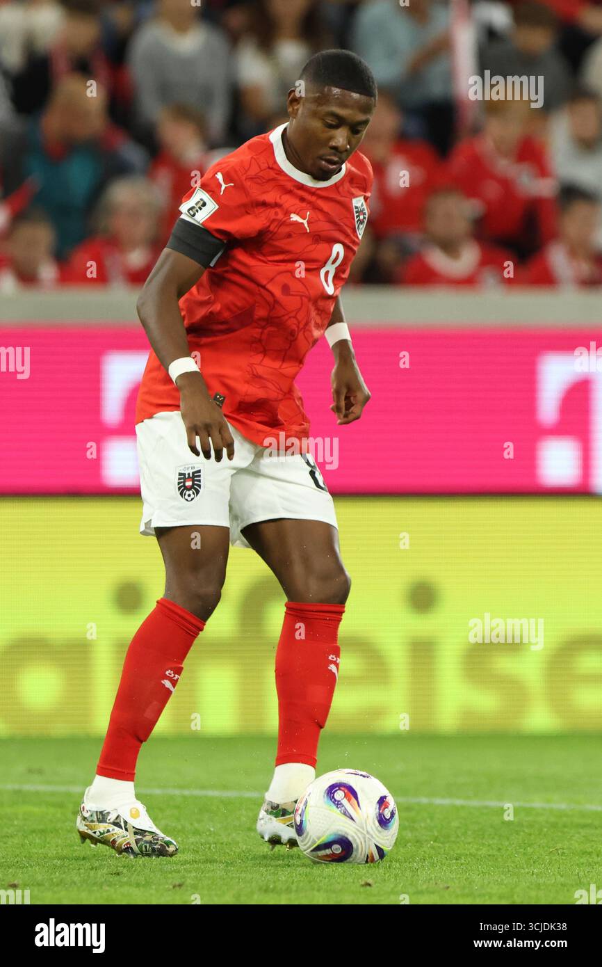 Alaba Body LINZ, AUSTRIA - SEPTEMBER 6: David Alaba of Austria during the FIFA ...