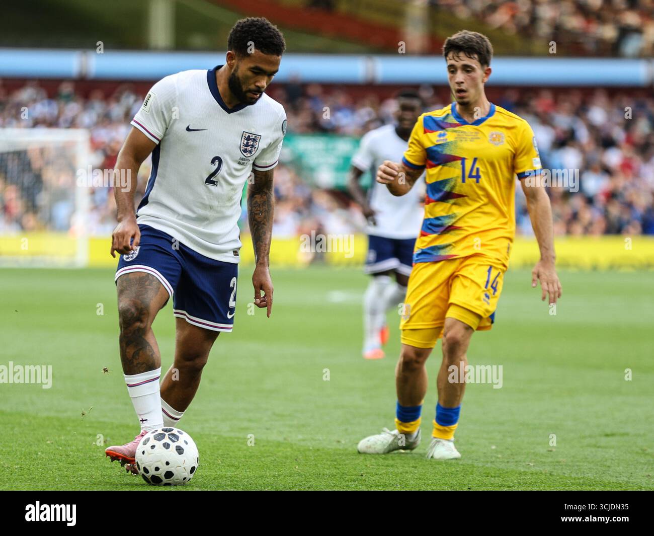 Reece James (2 England) on the ball during the 2026 FIFA World Cup ...