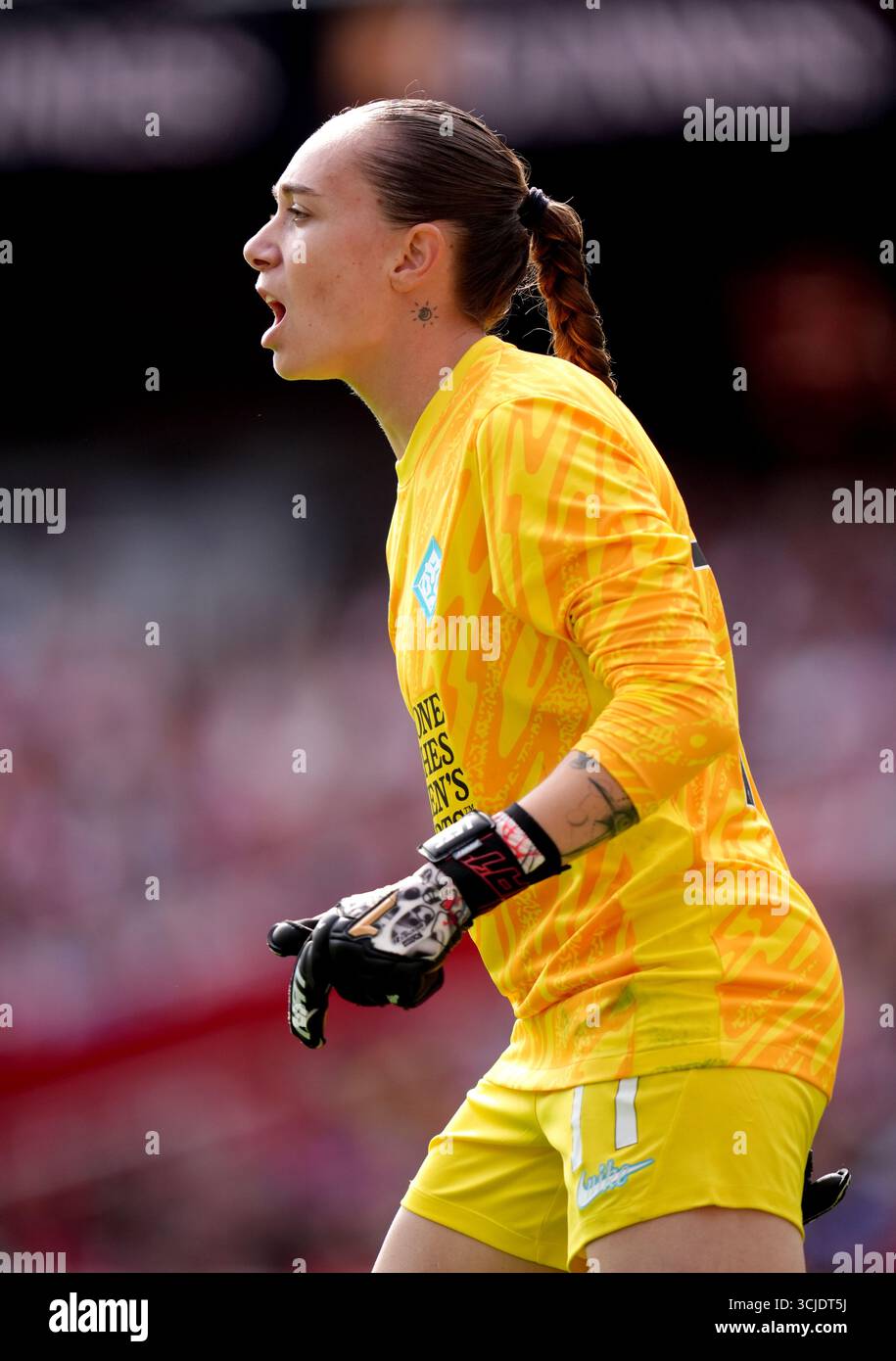 London City Lionesses goalkeeper Elene Lete Para during the Barclays ...