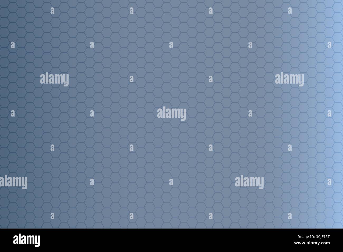 A repeating pattern of hexagons in a subtle blue gradient. The design is simple yet visually appealing, suitable for various backgrounds. Stock Vector