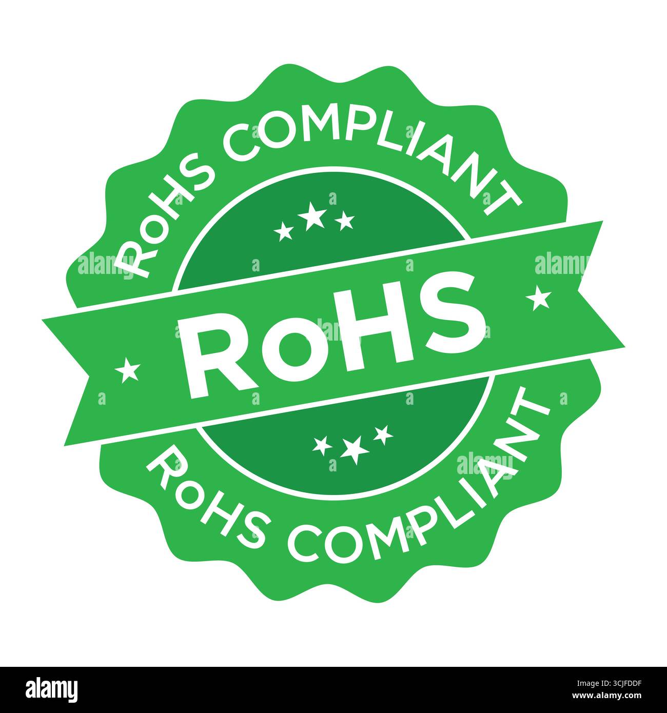 Organic product certification badge Cut Out Stock Images & Pictures - Alamy