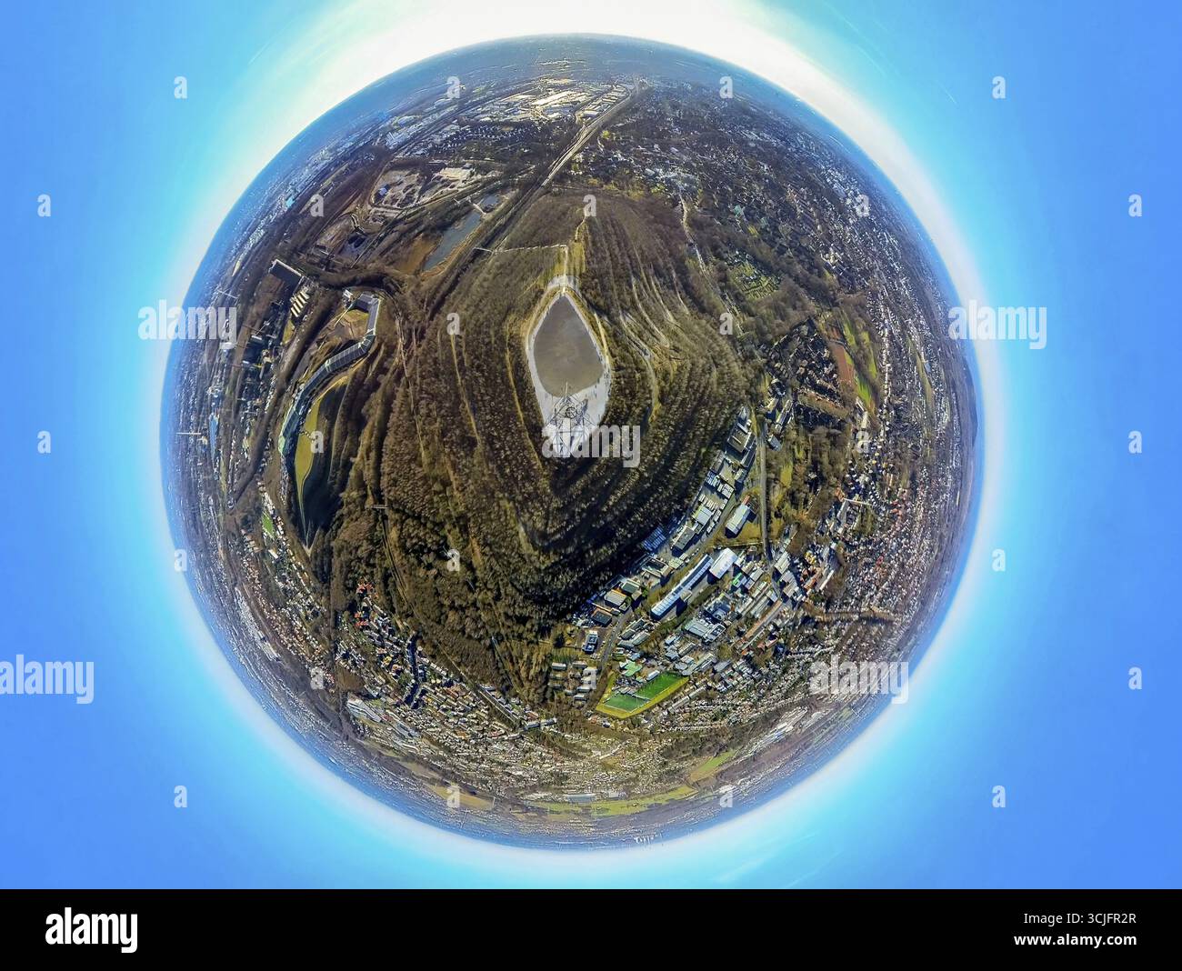 Globe three sided pyramid hi-res stock photography and images - Alamy