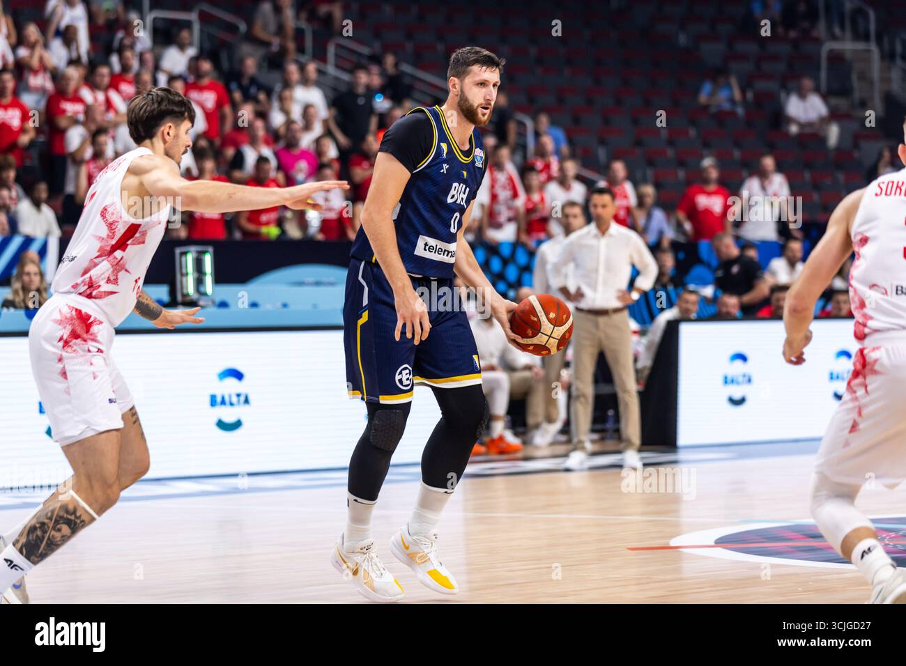 07.09.2025, Riga Arena, Riga, FIN, Eurobasket 205, Basketball ...