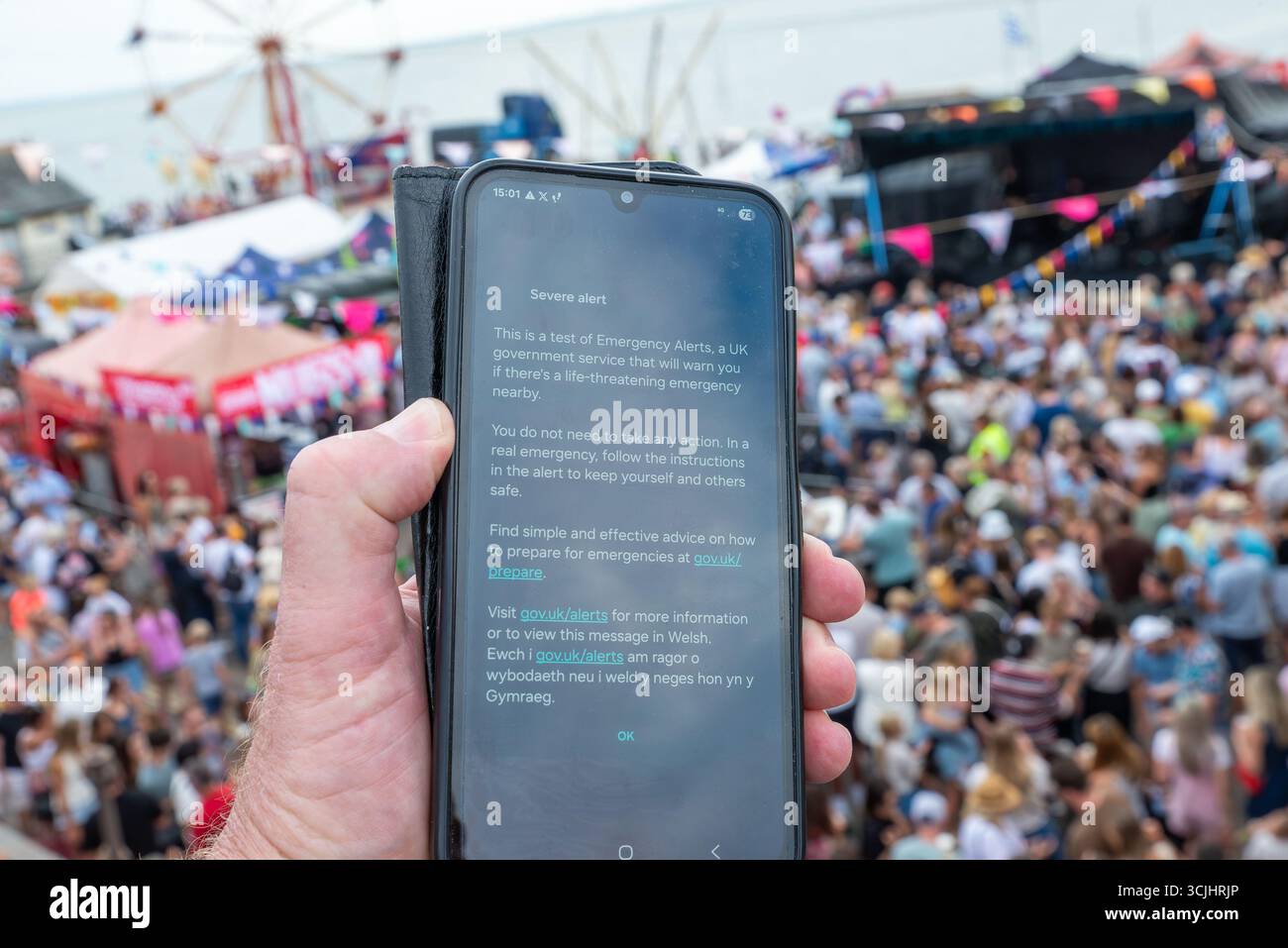 Test alert sent to mobile phones of everyone in the UK on 7 September ...