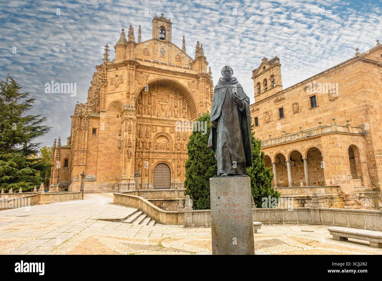 Staaue Francisco de vitoria statue hi-res stock photography and images - Alamy